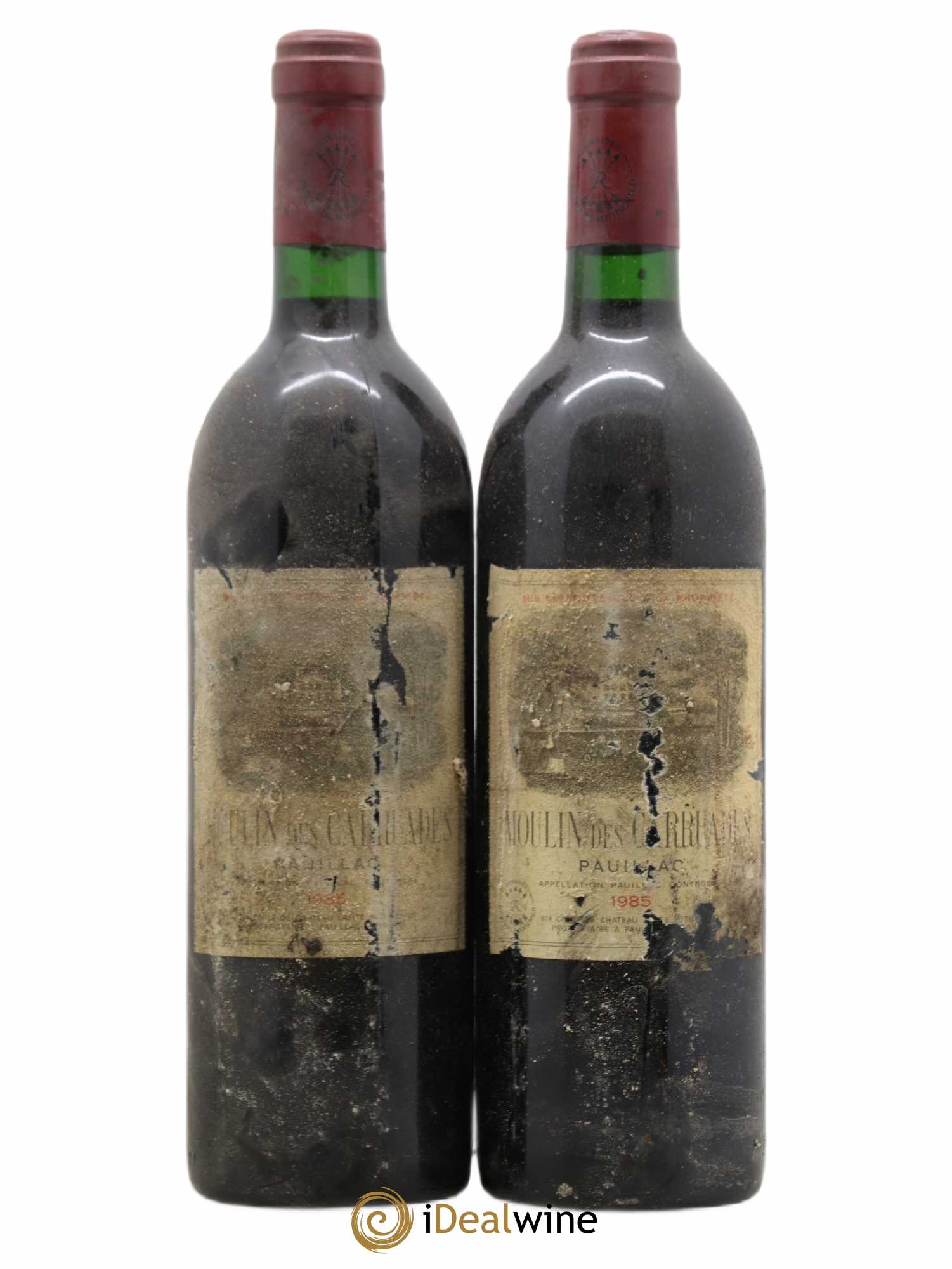 Moulin des Carruades Second Vin 1985 - Lot de 2 bouteilles - 0