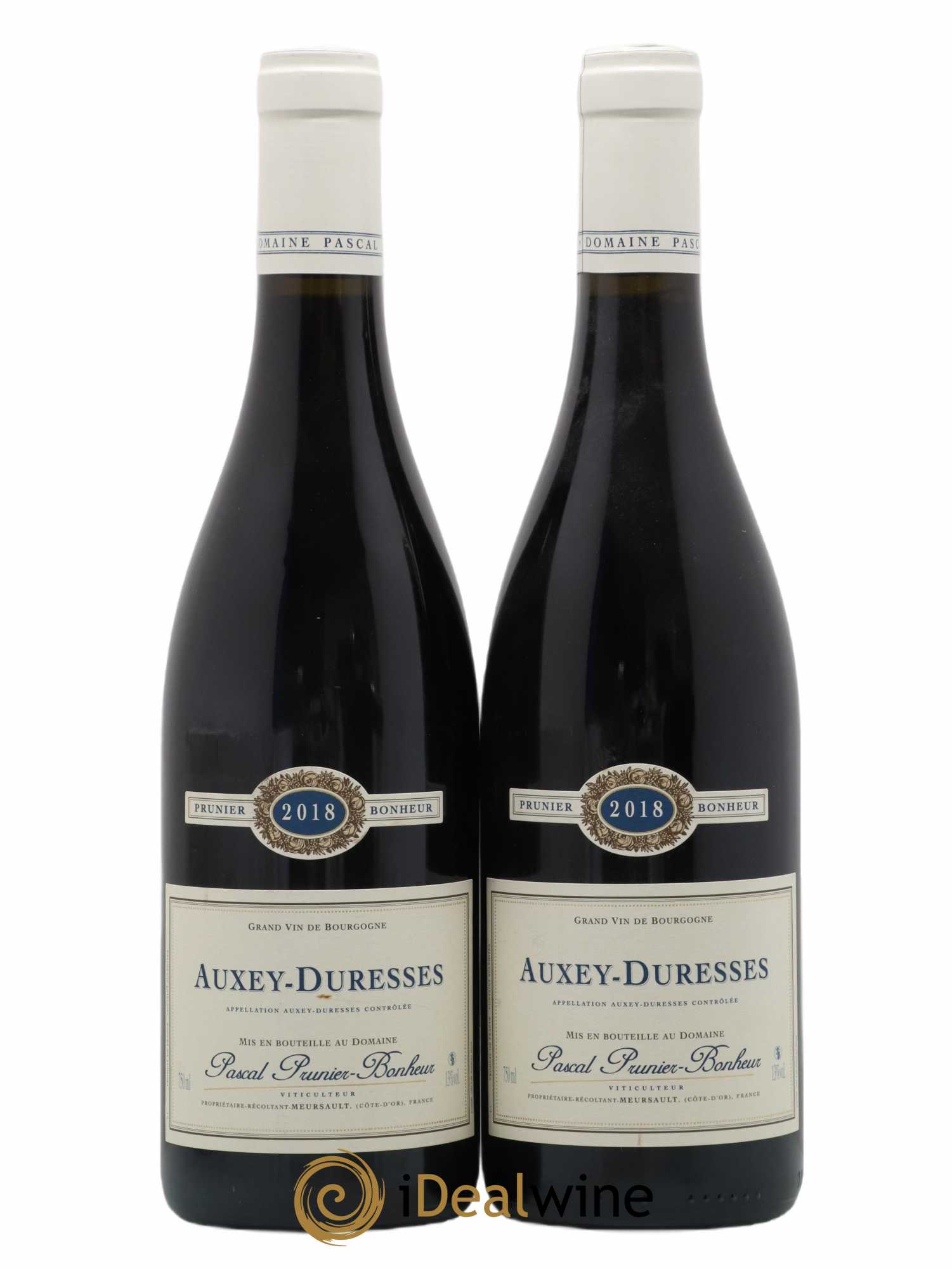 Auxey-Duresses Pascal Prunier Bonheur 2018 - Lot de 2 bouteilles - 0