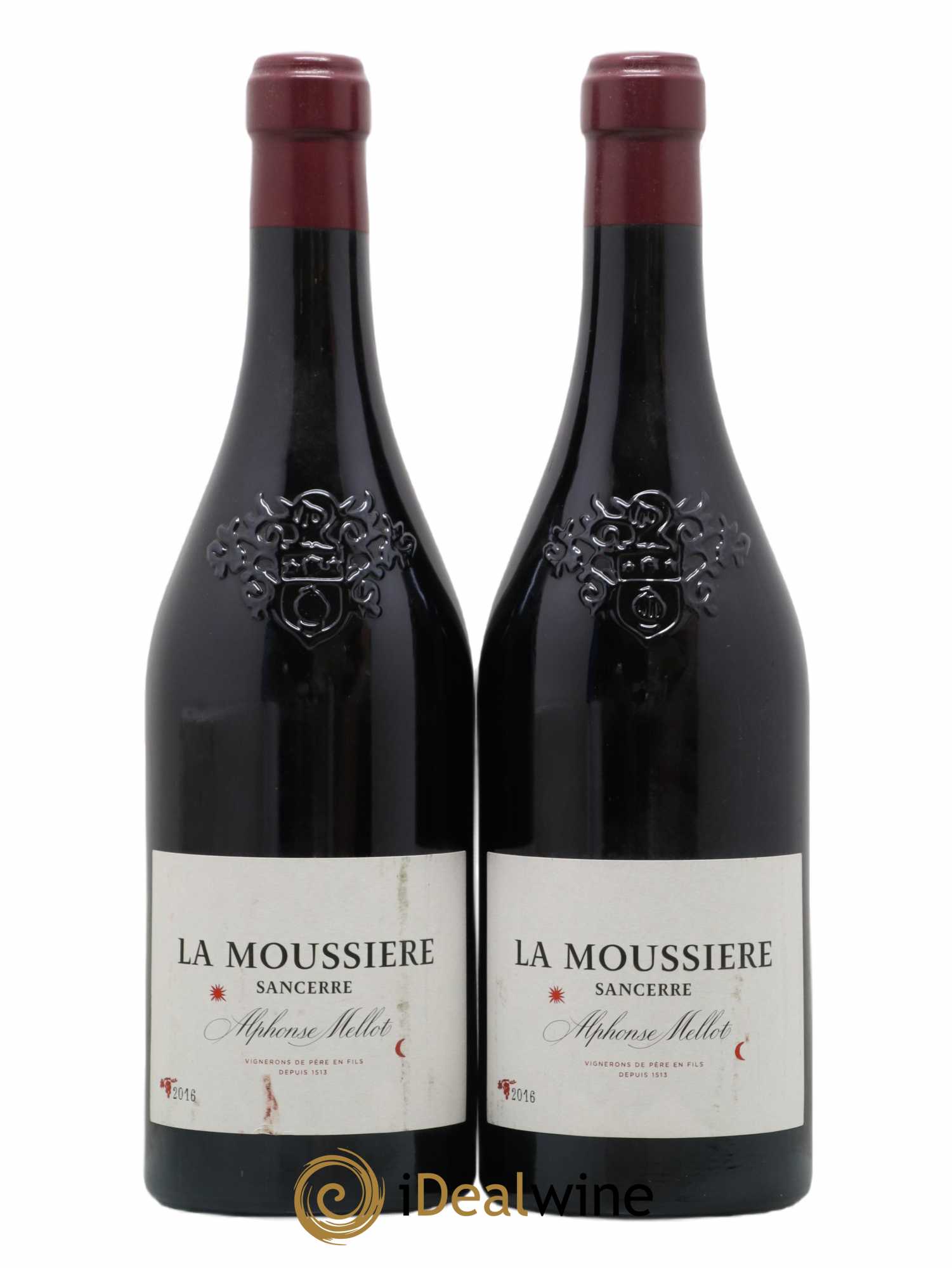 Sancerre La Moussière Alphonse Mellot 2016 - Lot de 2 bouteilles - 0