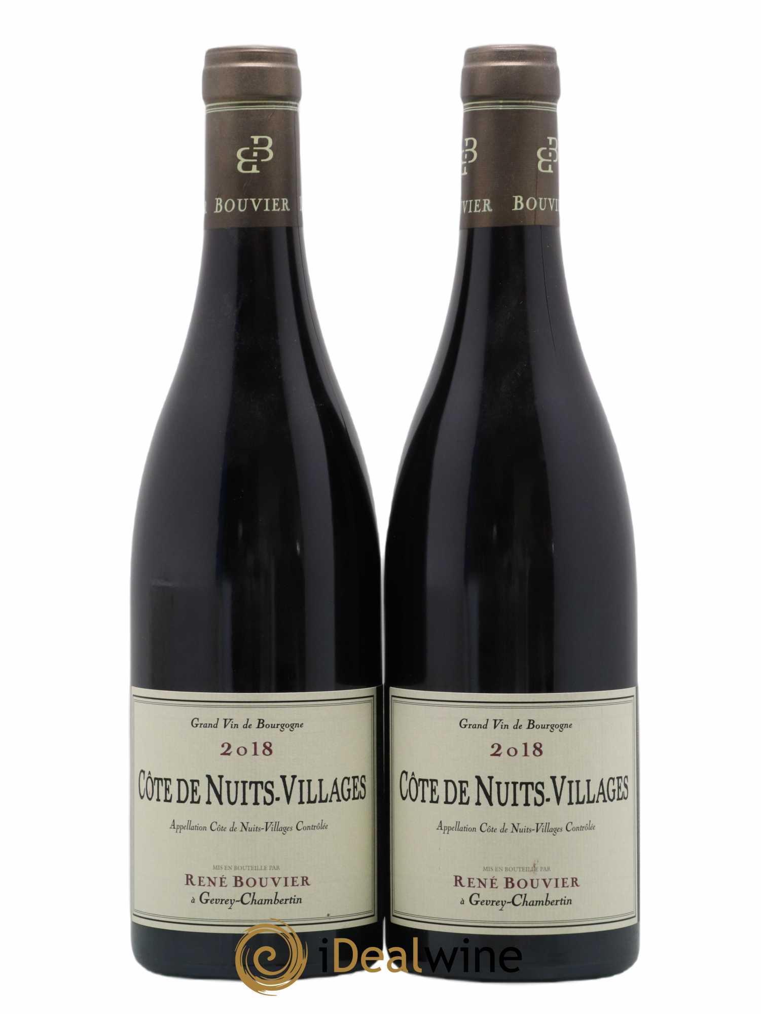 Côtes de Nuits-Villages René Bouvier (Domaine) 2018 - Lot de 2 bouteilles - 0