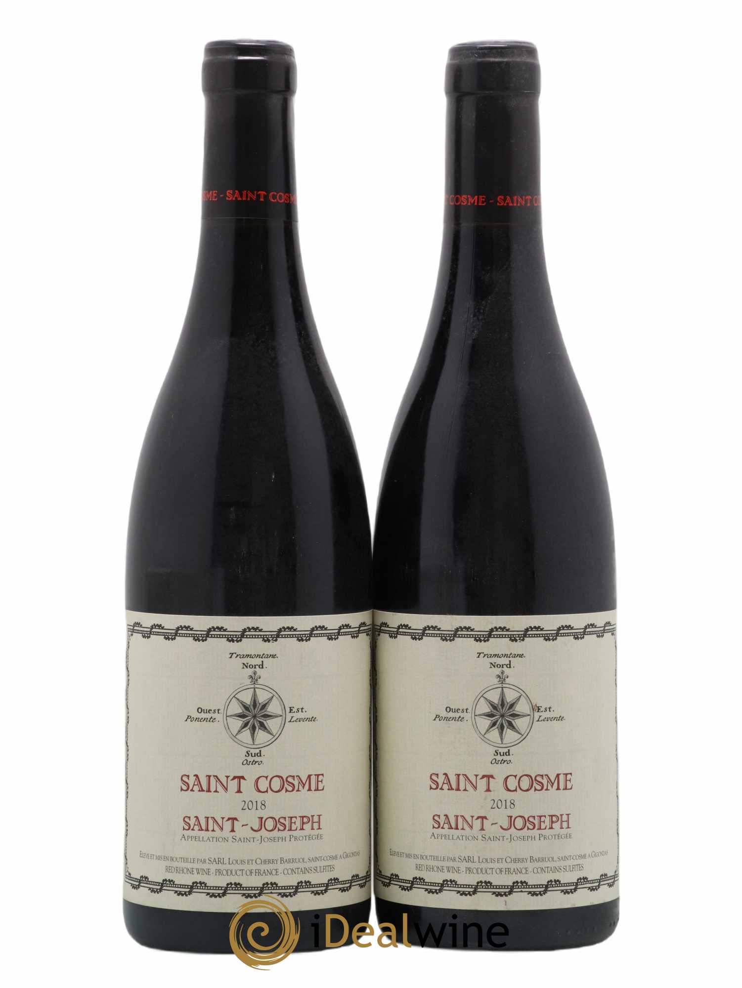 Saint-Joseph Saint Cosme 2018 - Lot de 2 bouteilles - 0