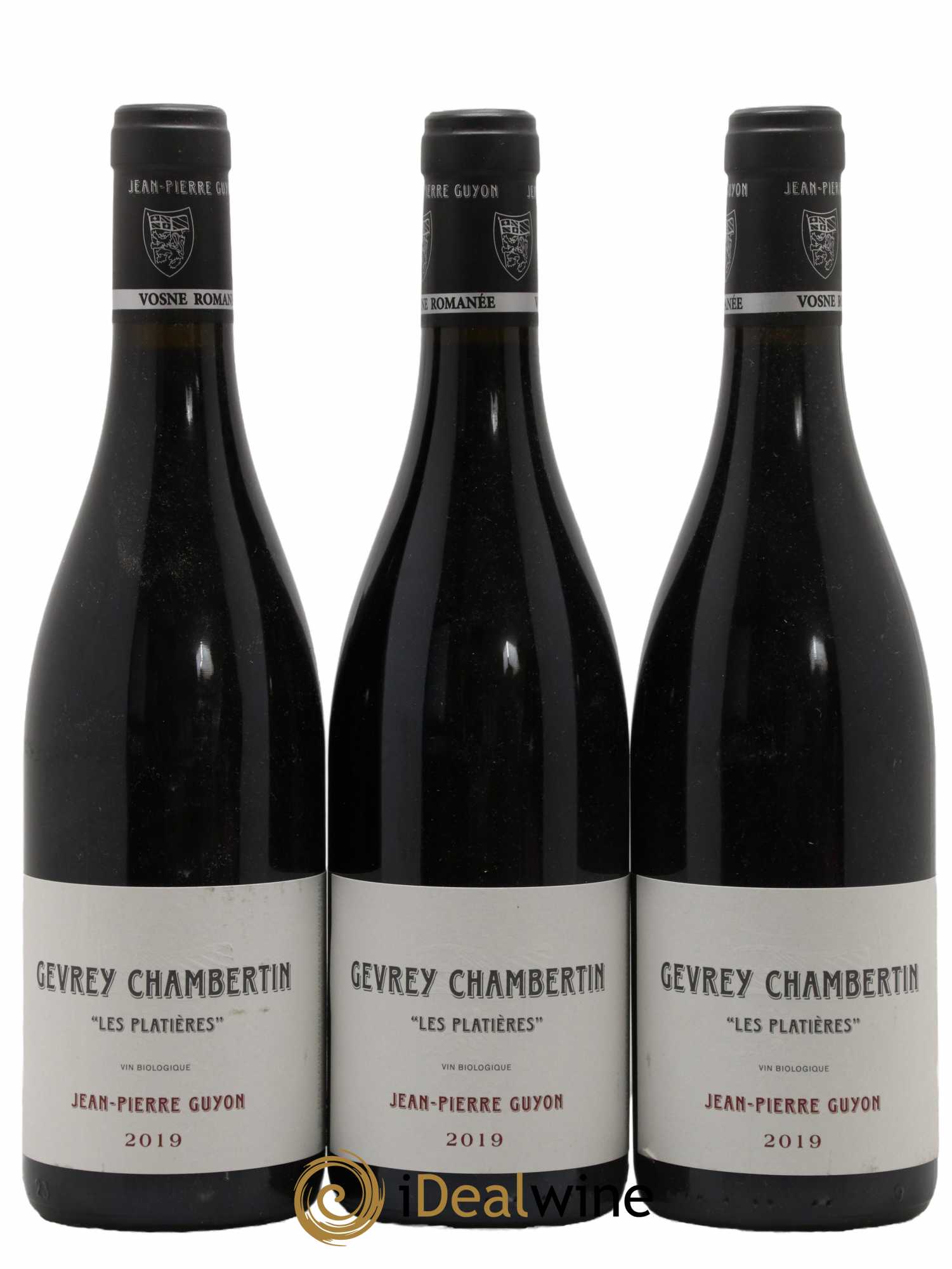 Gevrey-Chambertin Les Platières Guyon (Domaine) 2019 - Lot de 3 bouteilles - 0