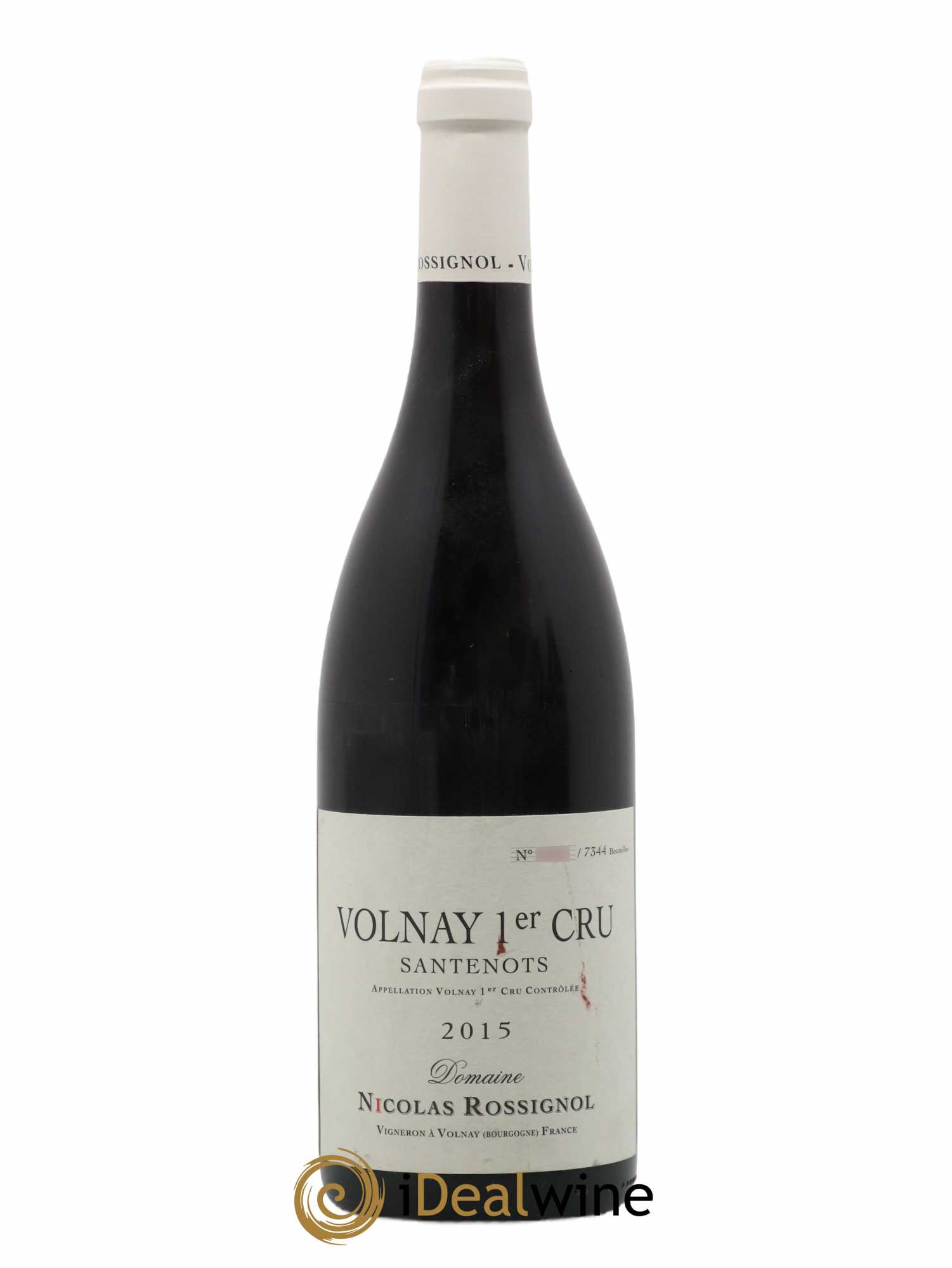 Volnay 1er Cru Santenots Nicolas Rossignol 2015 - Lot de 1 bouteille - 0