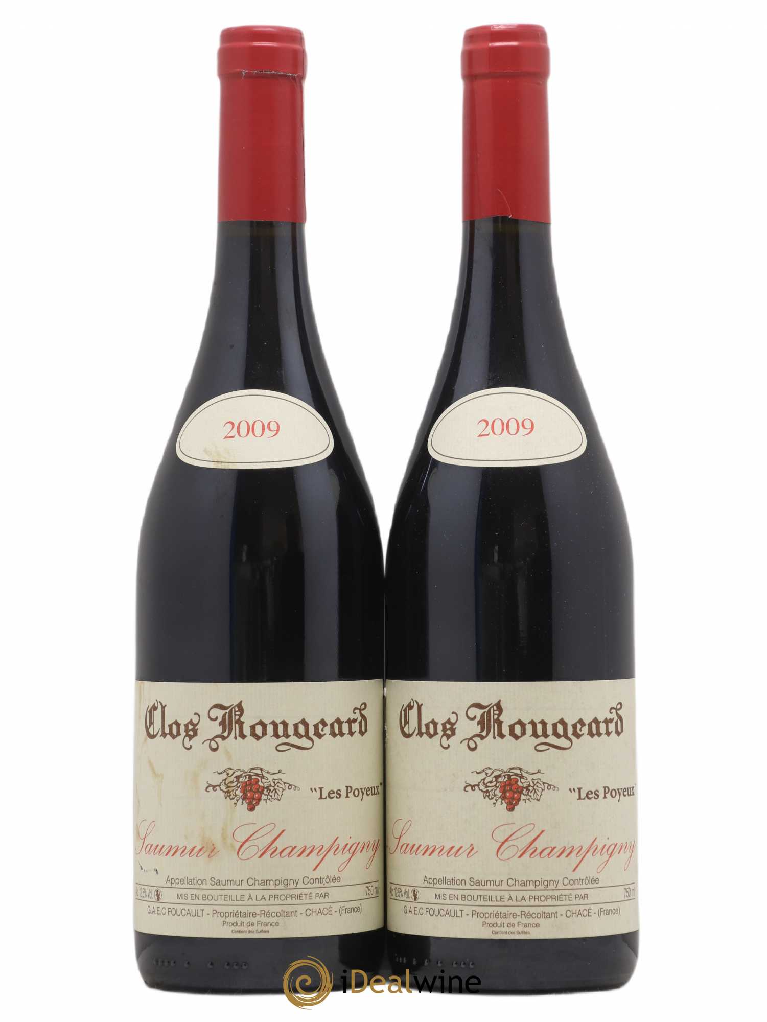 Saumur-Champigny Les Poyeux Clos Rougeard 2009 - Lot de 2 bouteilles - 0