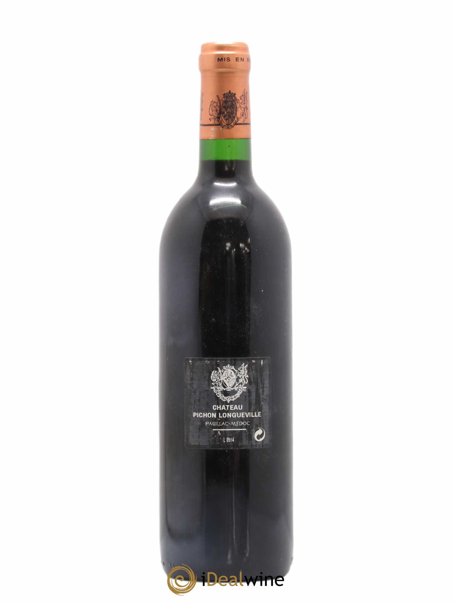 Pichon Longueville Baron 2ème Grand Cru Classé 1990 - Lot de 1 bouteille - 1