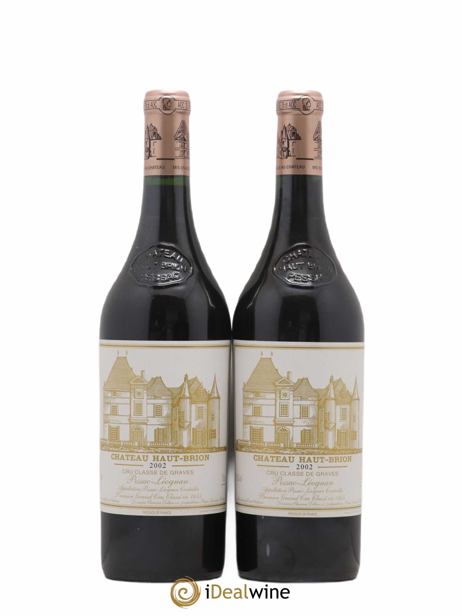 Caisse Primeurs 2 Petrus, 2 Lafite Rothschild, 2 Mouton Rothschild, 2 Château Latour, 2 Margaux, 2 Château Haut Brion 2002 - Lot de 12 bouteilles - 7