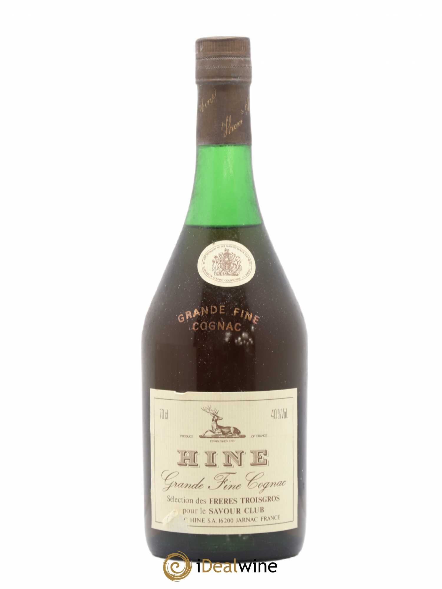 Cognac Hine Grande Fine Champagne - Posten von 1 Flasche - 0