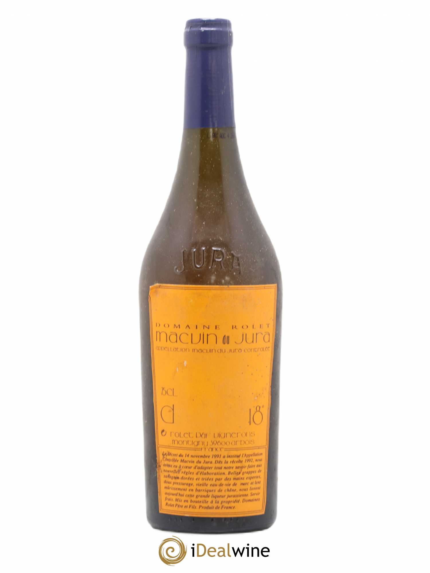 Macvin du Jura Rolet - Lot de 1 bouteille - 0