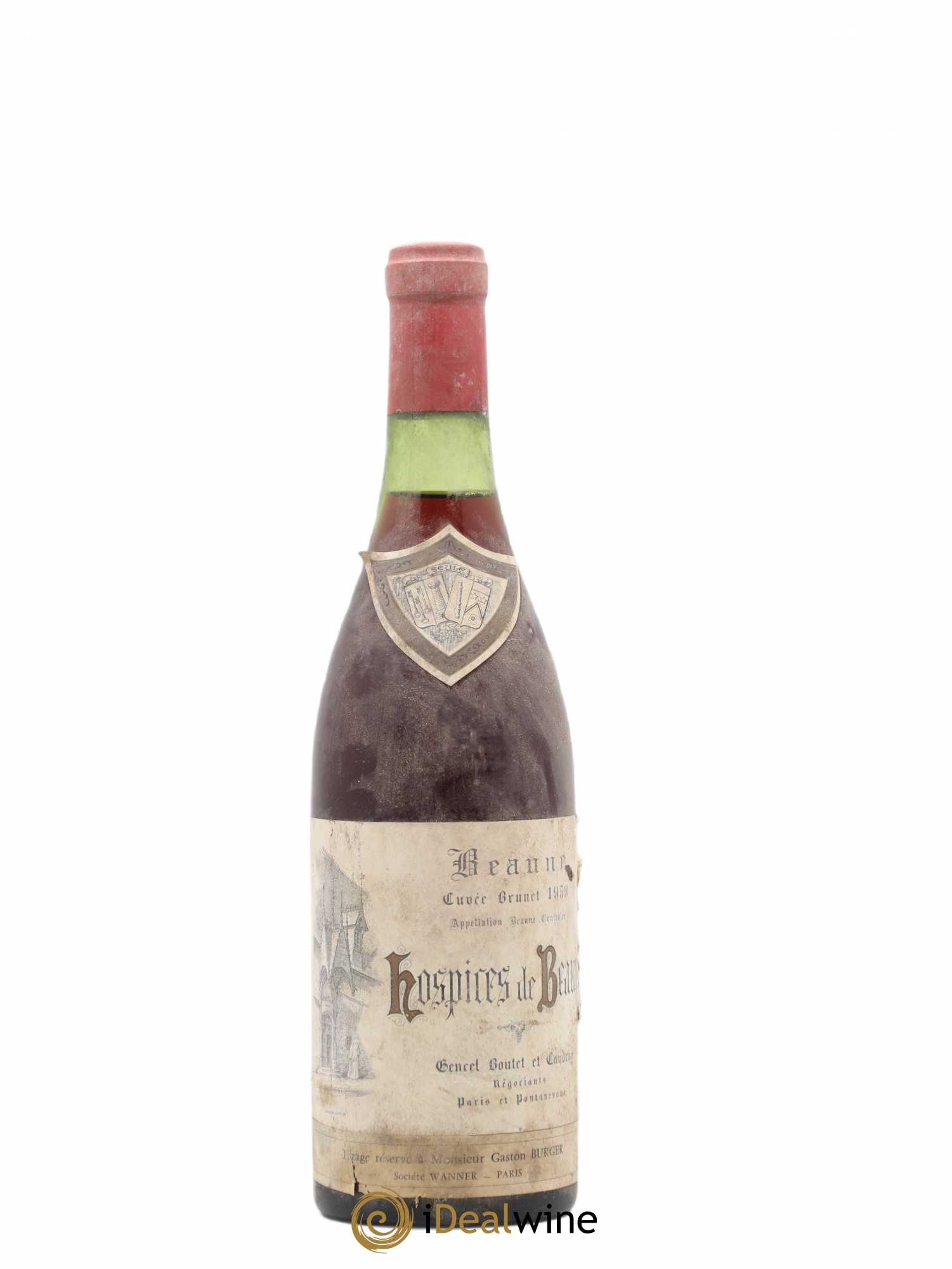 Beaune Hospices de Beaune Cuvée Brunet Boutet et Caudroy 1959 - Posten von 1 Flasche - 0