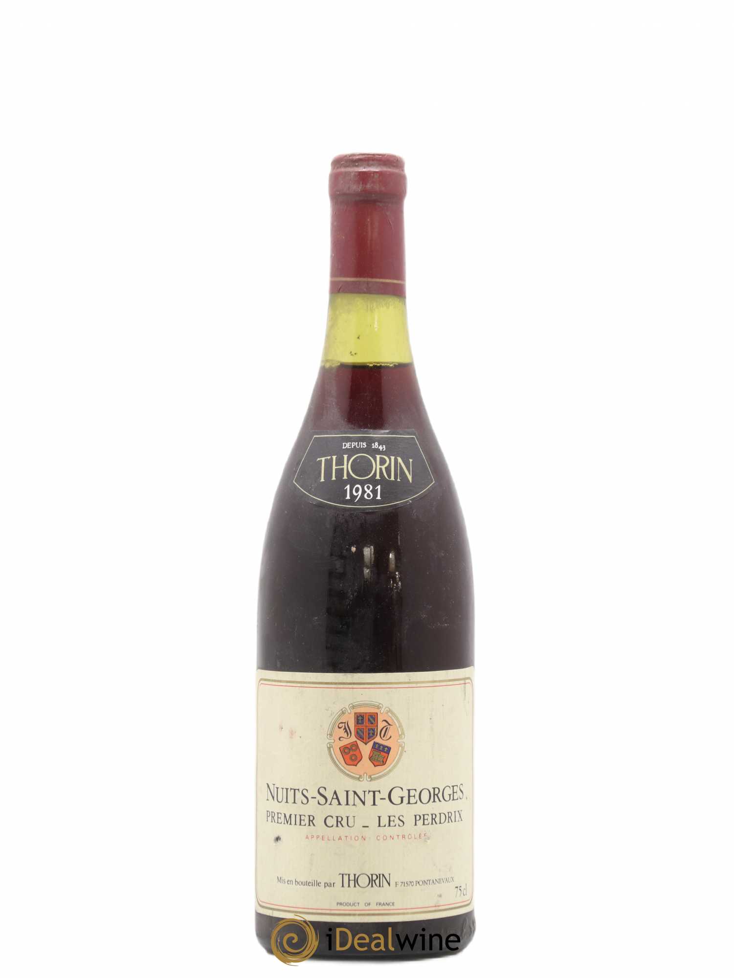 Nuits-Saint-Georges 1er Cru Les Perdrix Thorin 1981 - Lot de 1 bouteille - 0