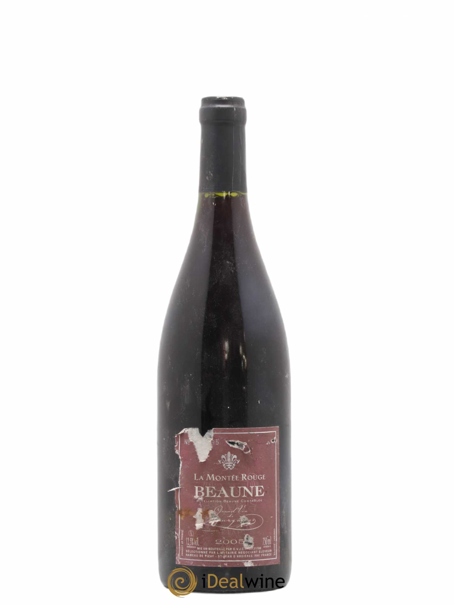 Beaune La Montée Rouge Métairie (sans prix de réserve) 2005 - Posten von 1 Flasche - 0