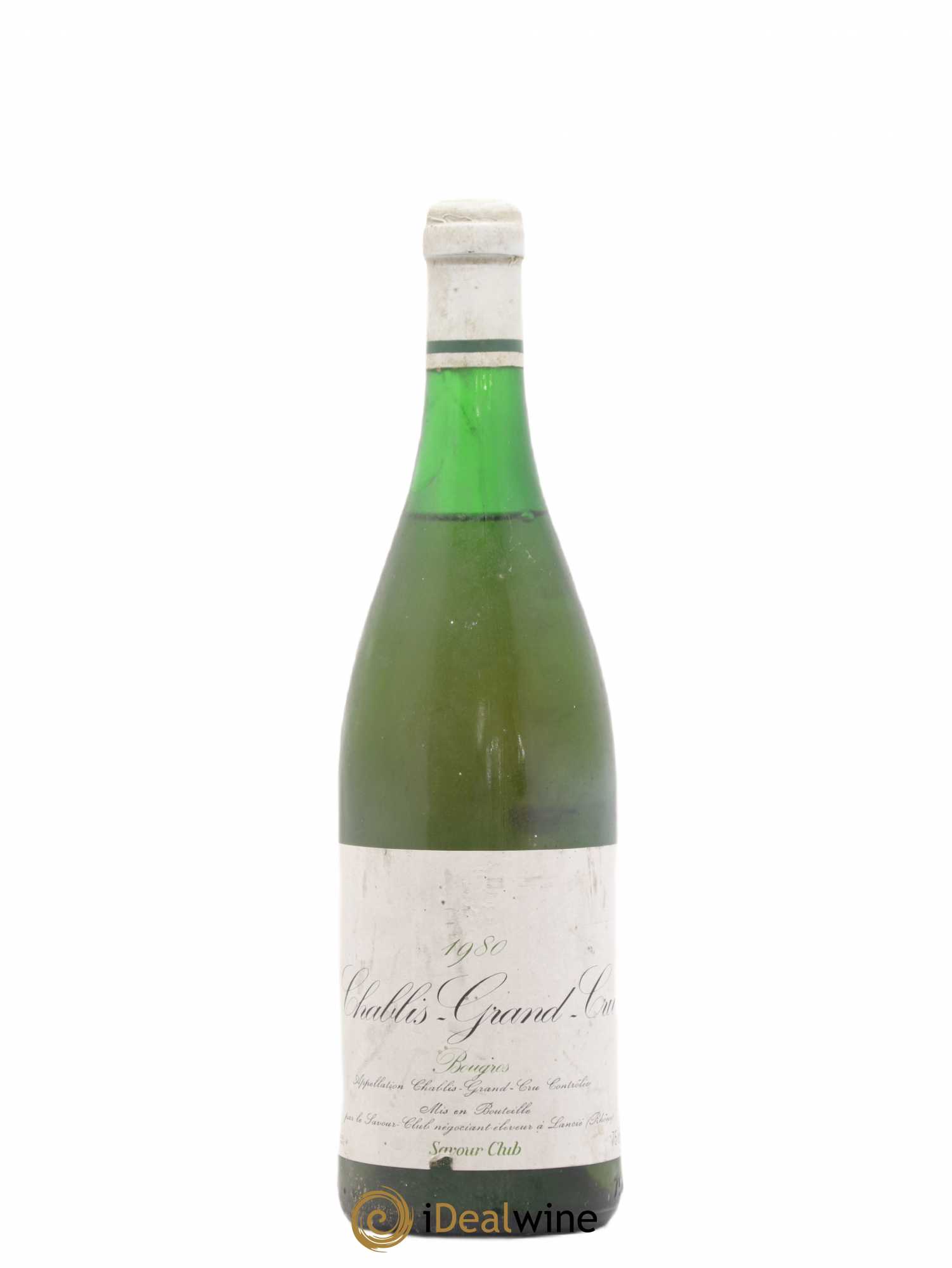 Chablis Grand Cru Bougros Savour Club 1980 - Posten von 1 Flasche - 0