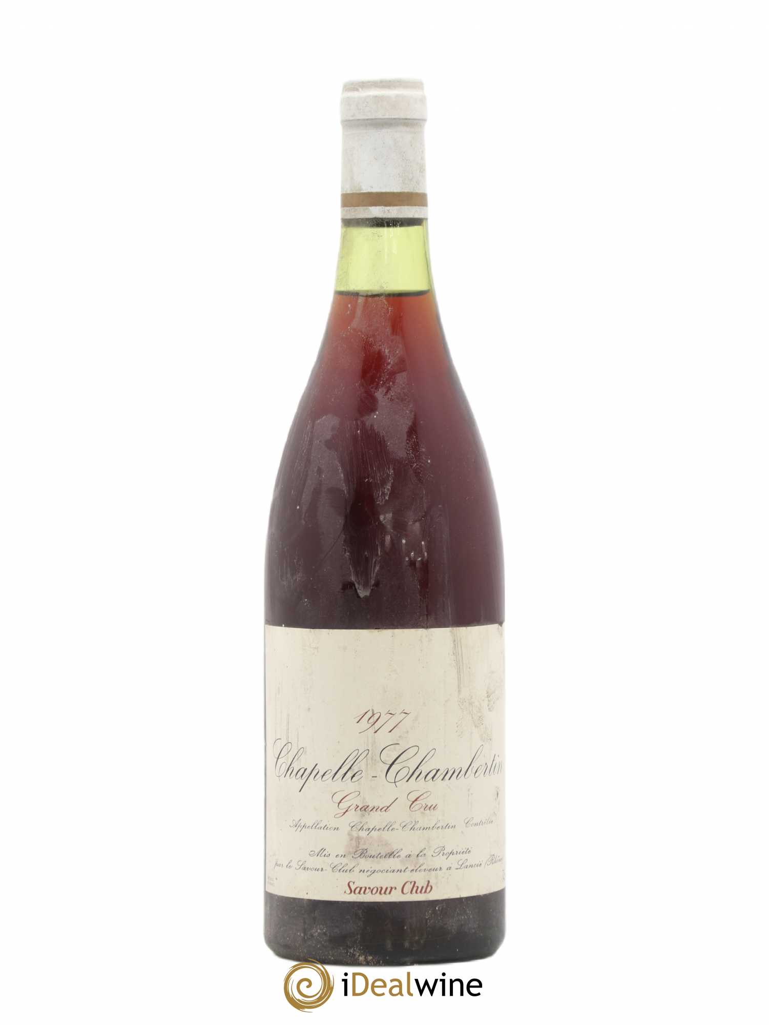 Chapelle-Chambertin Grand Cru Savour Club 1977 - Lot de 1 bouteille - 0