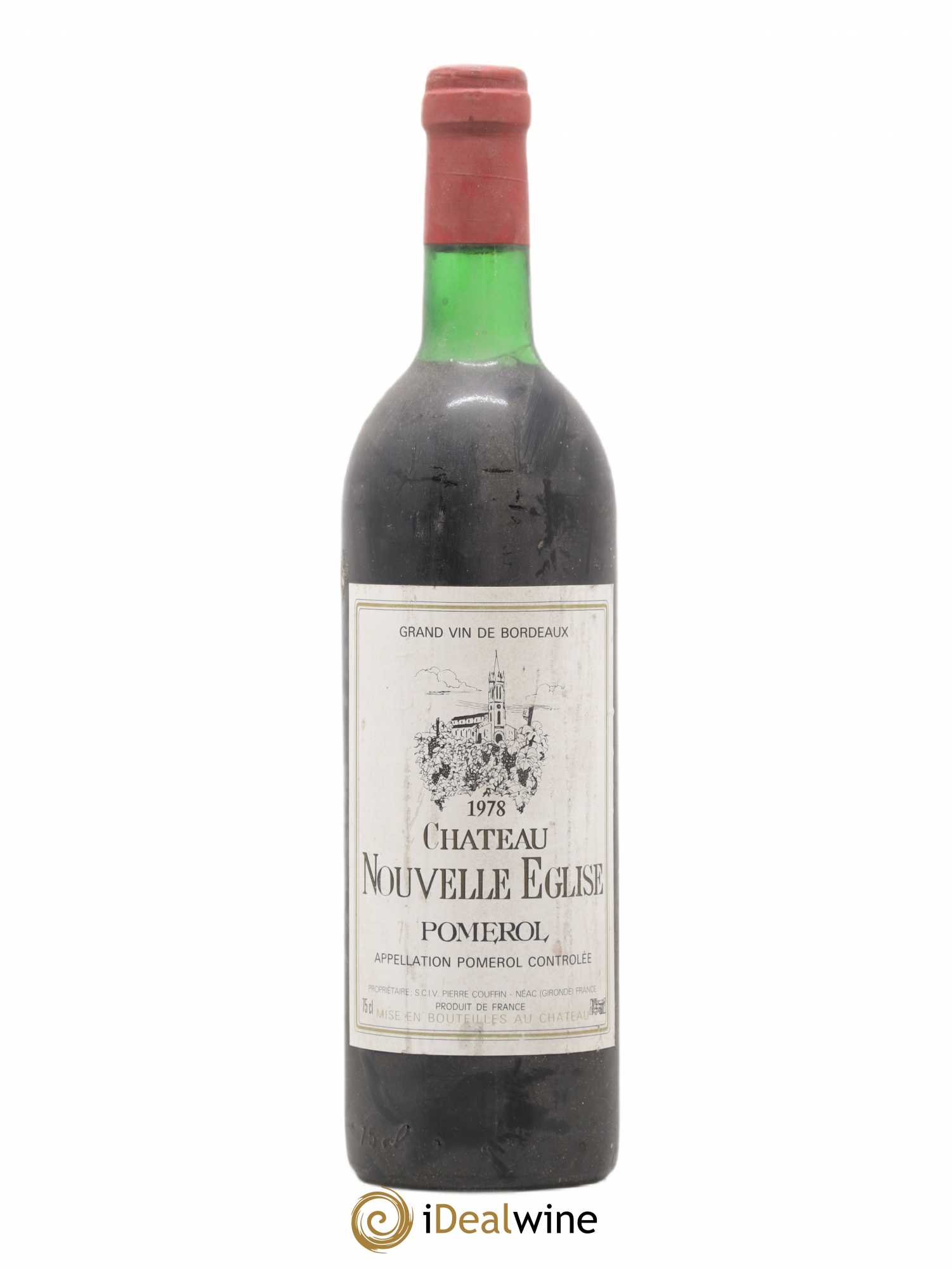 Pomerol Château Nouvelle église 1978 - Posten von 2 Flaschen - 0
