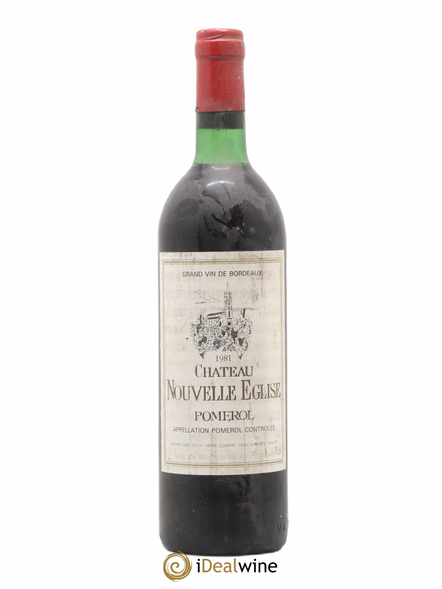Pomerol Château Nouvelle Eglise 1981 - Lot de 1 bouteille - 0