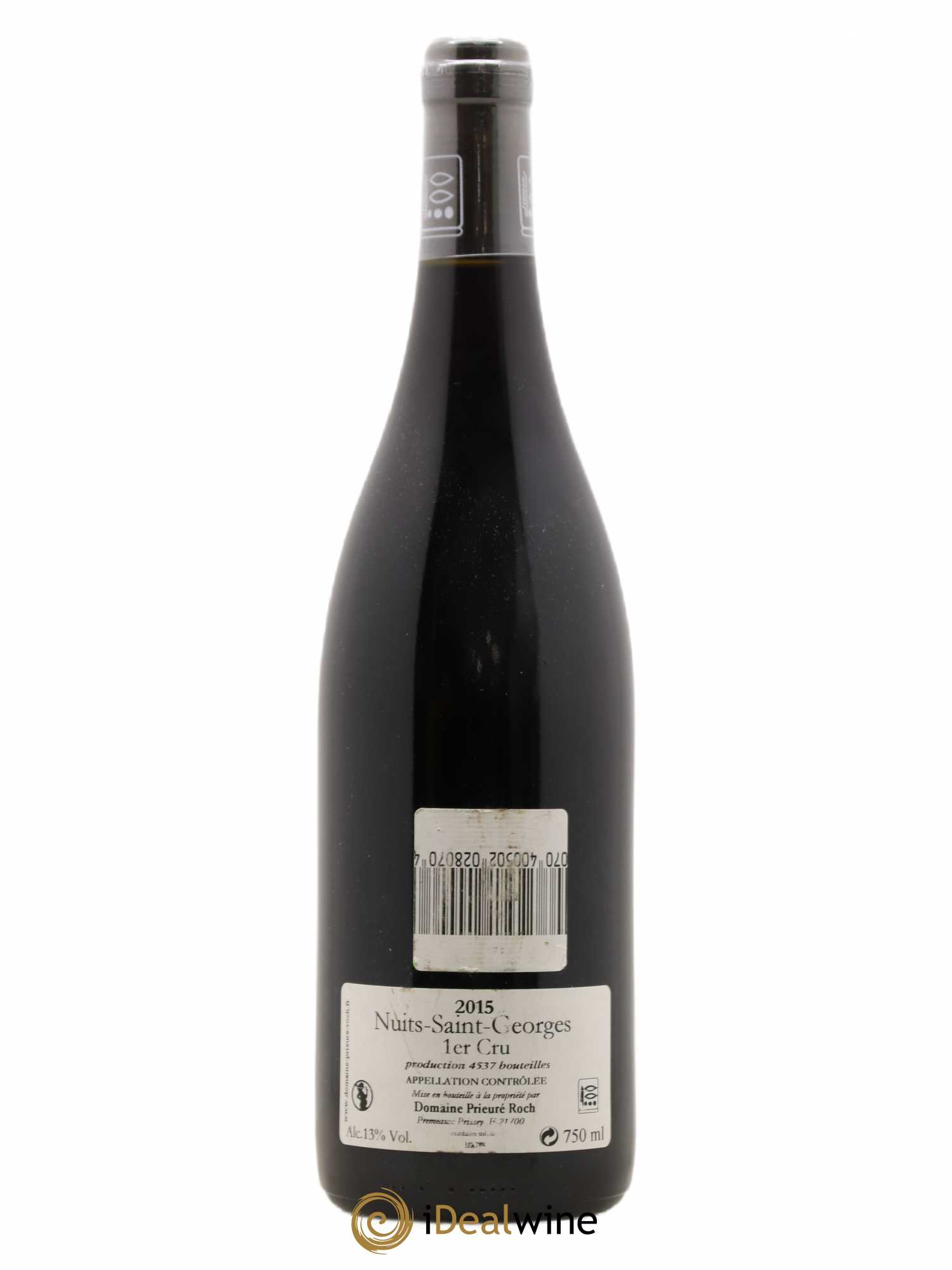 Nuits-Saint-Georges 1er Cru Vieilles Vignes Prieuré Roch 2015 - Lot de 1 bouteille - 1