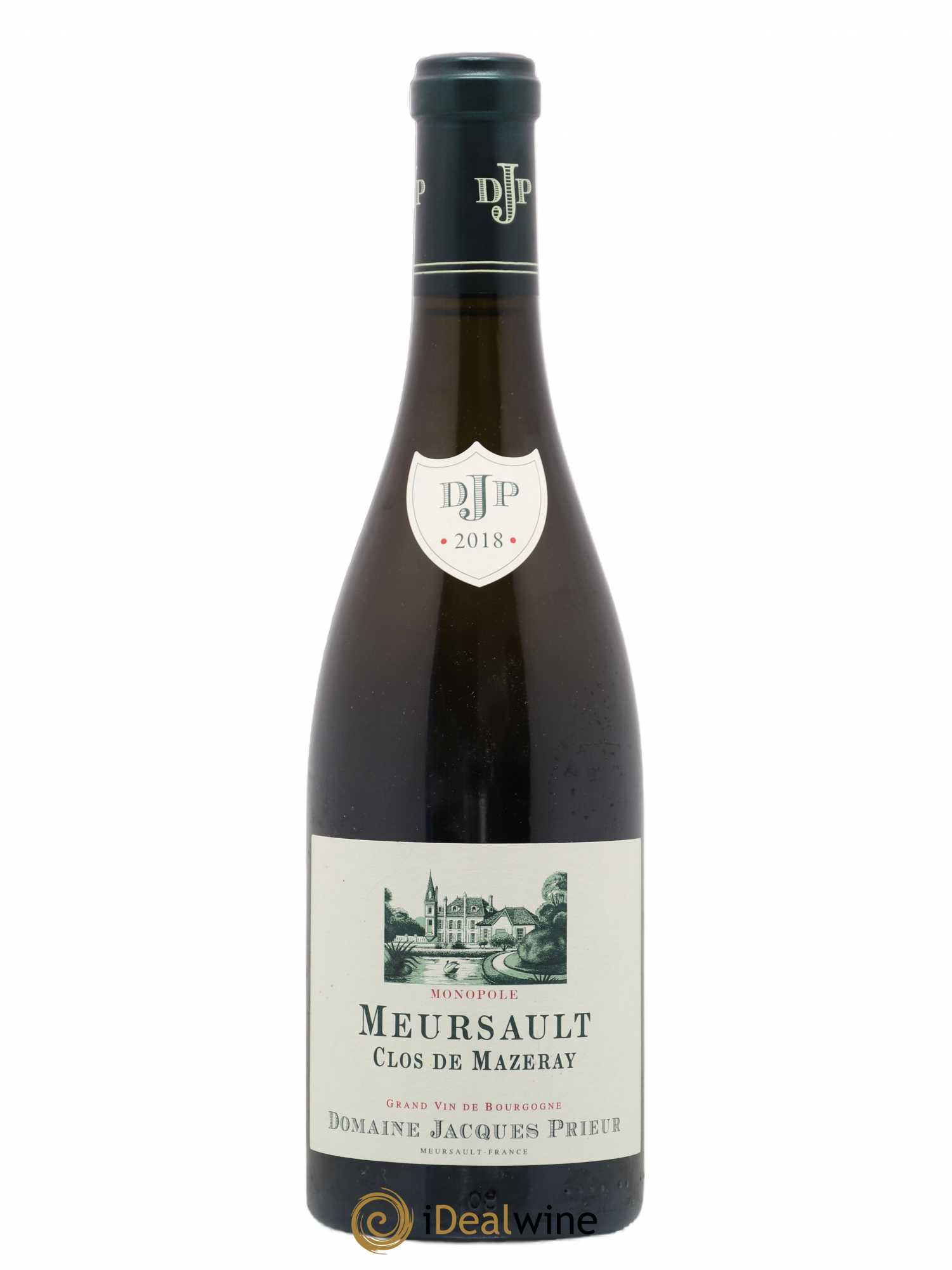 Meursault Clos de Mazeray Monopole Jacques Prieur (Domaine) 2018 - Lot de 1 bouteille - 0