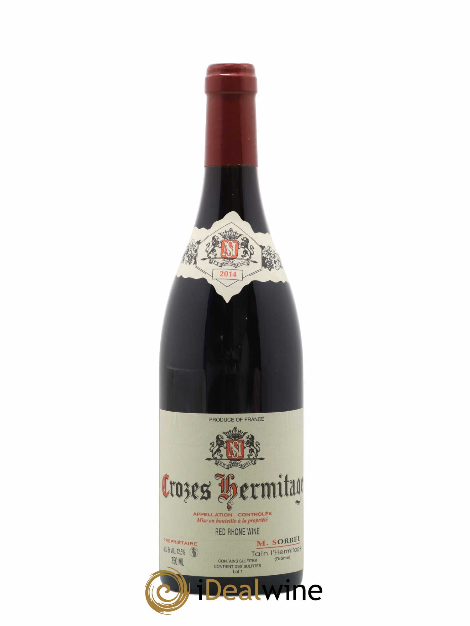 Crozes-Hermitage Marc Sorrel 2014 - Lot de 1 bouteille - 0