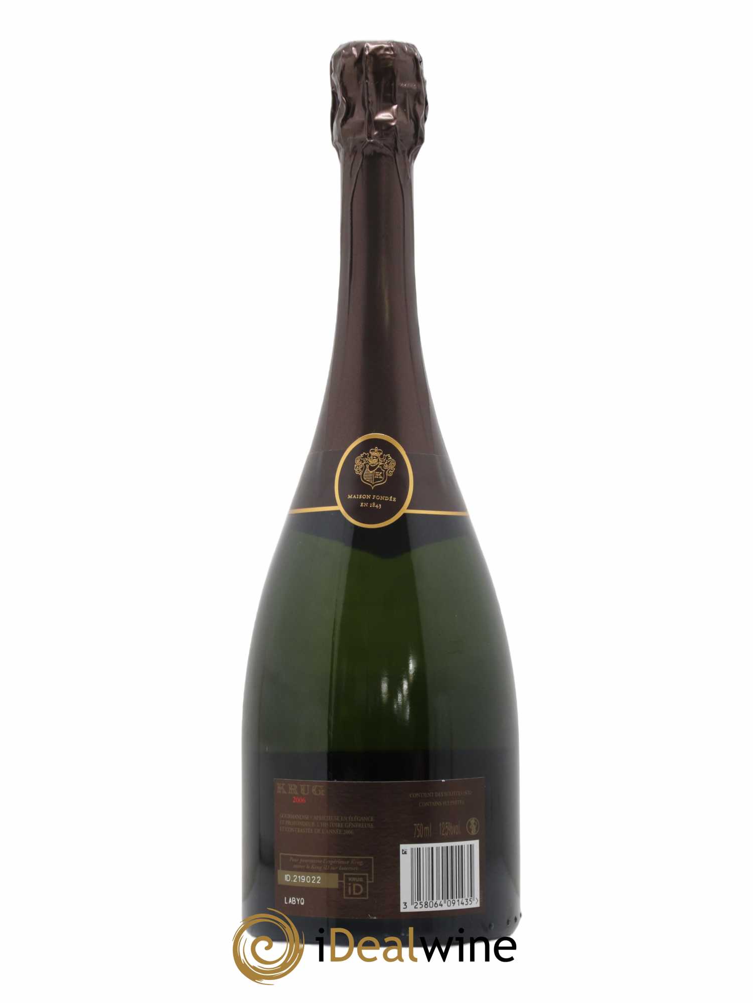 Vintage Krug 2006 - Lot de 1 bouteille - 1