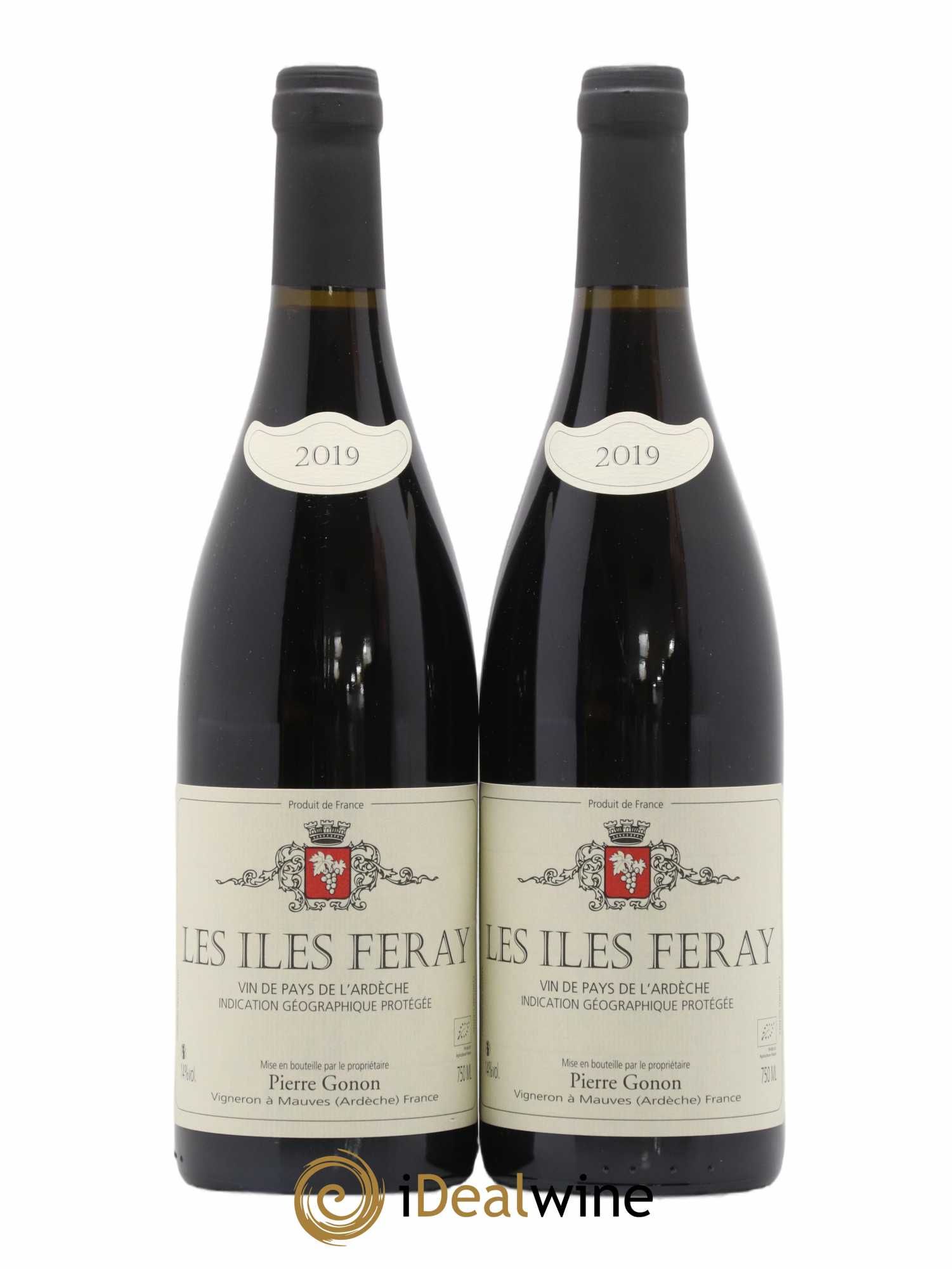 Ardèche Les Iles Feray Gonon (Domaine) 2019 - Lot de 2 bouteilles - 0