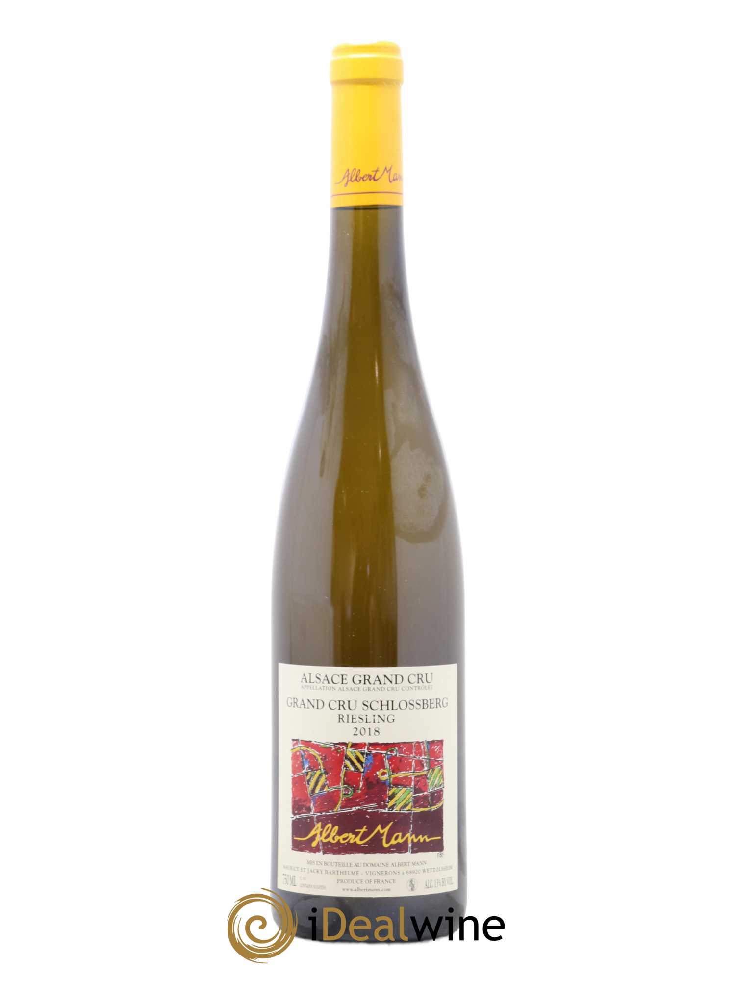 Alsace Riesling Grand Cru Schlossberg Albert Mann 2018 - Lot de 1 bouteille - 0