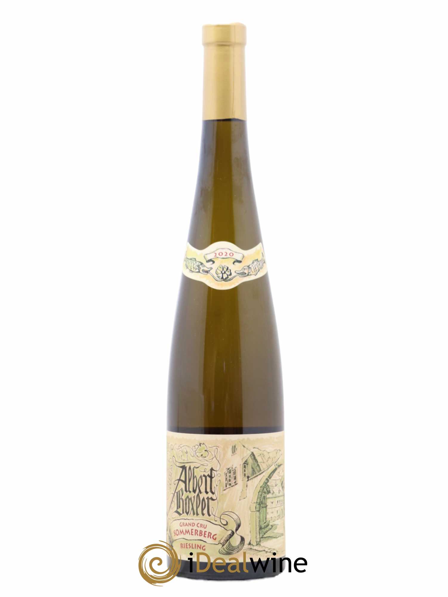 Riesling Alsace Grand Cru Sommerberg Jv Domaine Albert Boxler 2020 - Posten von 1 Flasche - 0