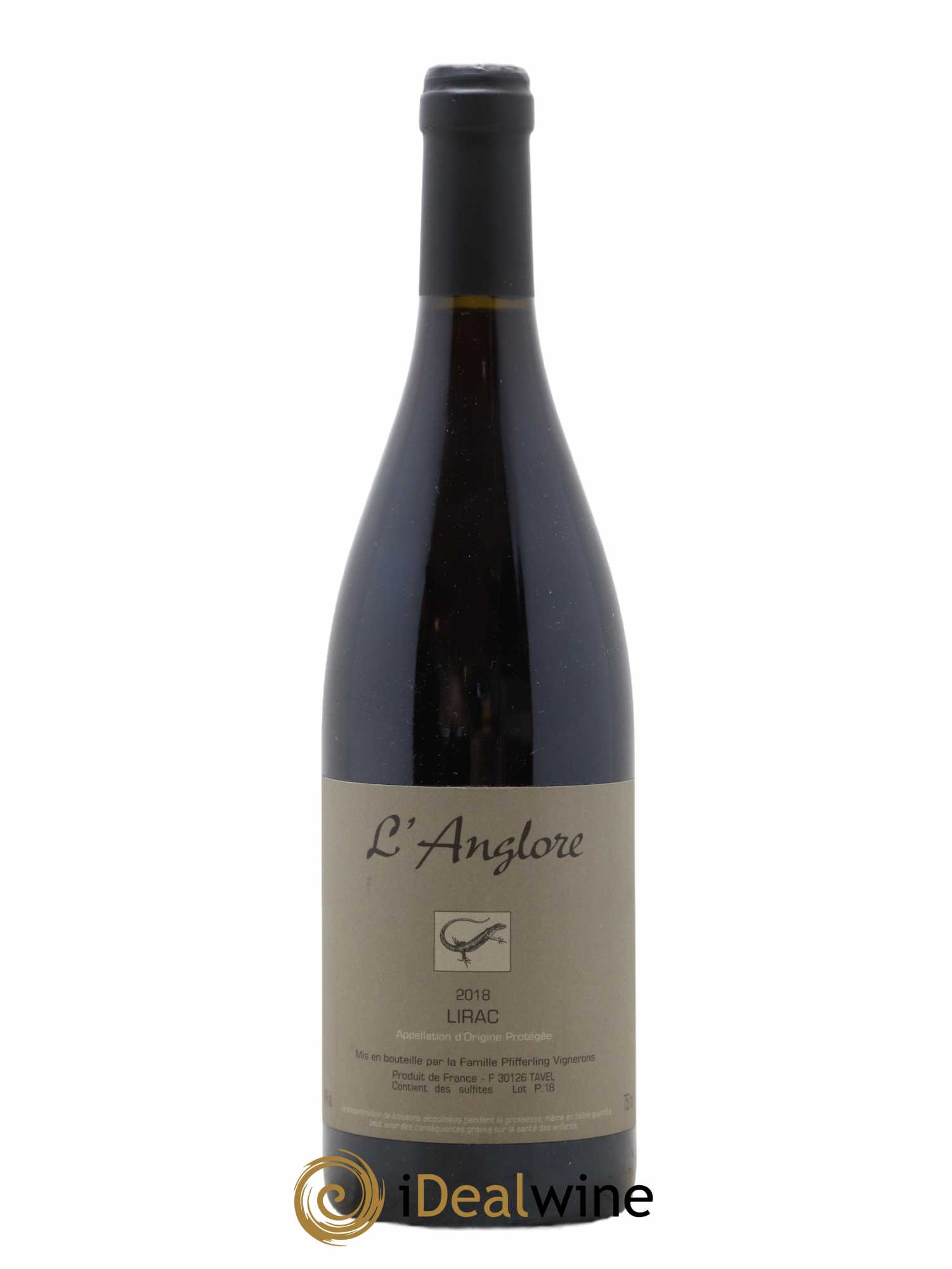 Lirac L'Anglore 2018 - Posten von 1 Flasche - 0