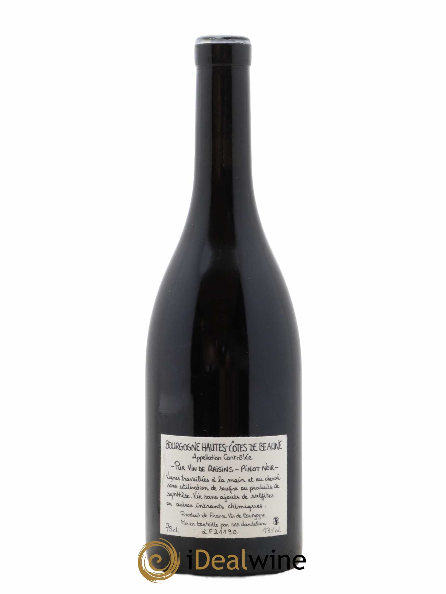 Hautes-Côtes de Beaune Nature Dandelion (Domaine) 2020 - Lot de 1 bouteille - 1