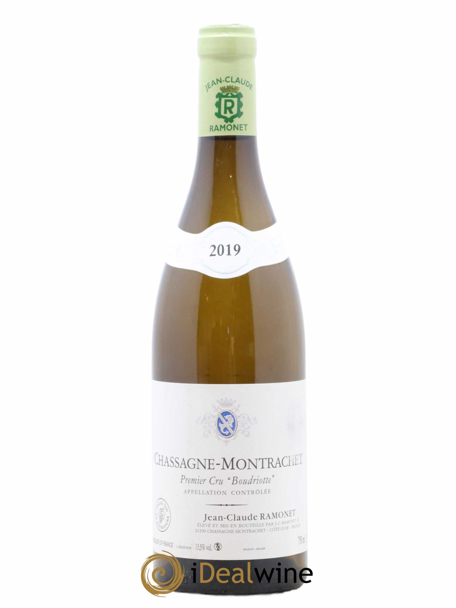 Chassagne-Montrachet 1er Cru Boudriotte Ramonet (Domaine) 2019 - Lot de 1 bouteille - 0