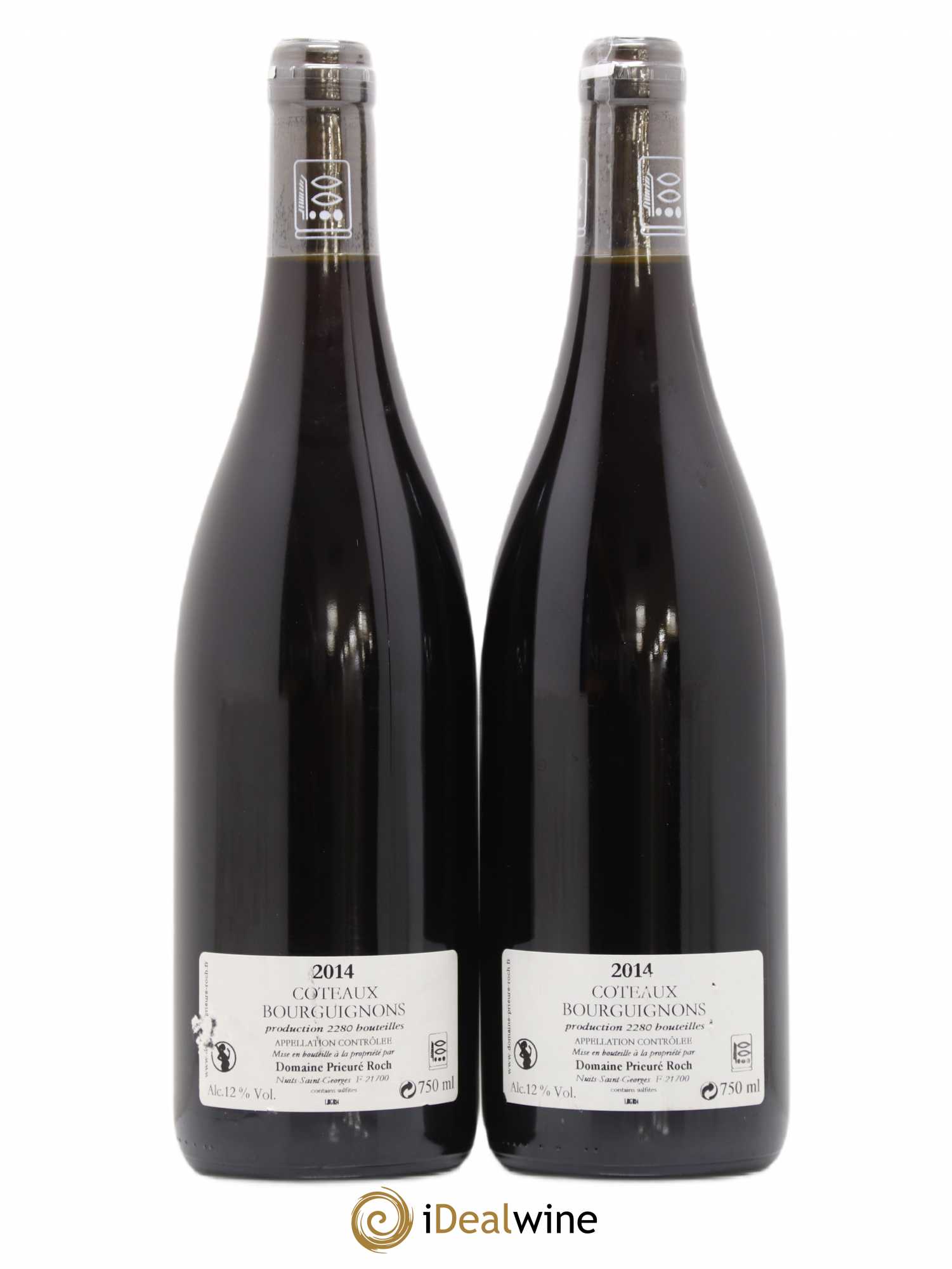 Coteaux Bourguignons Prieuré Roch 2014 - Posten von 2 Flaschen - 1