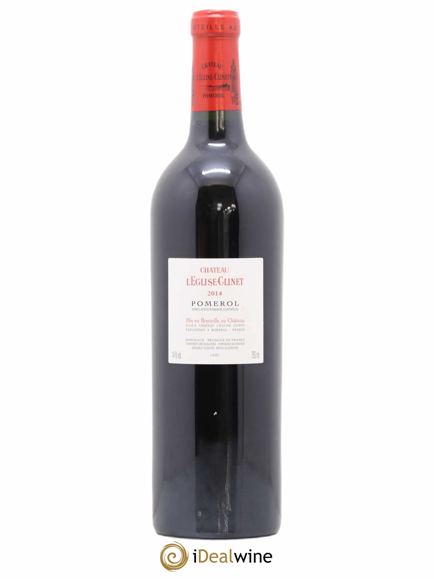Château l' Église Clinet 2014 - Lot de 1 bouteille - 1