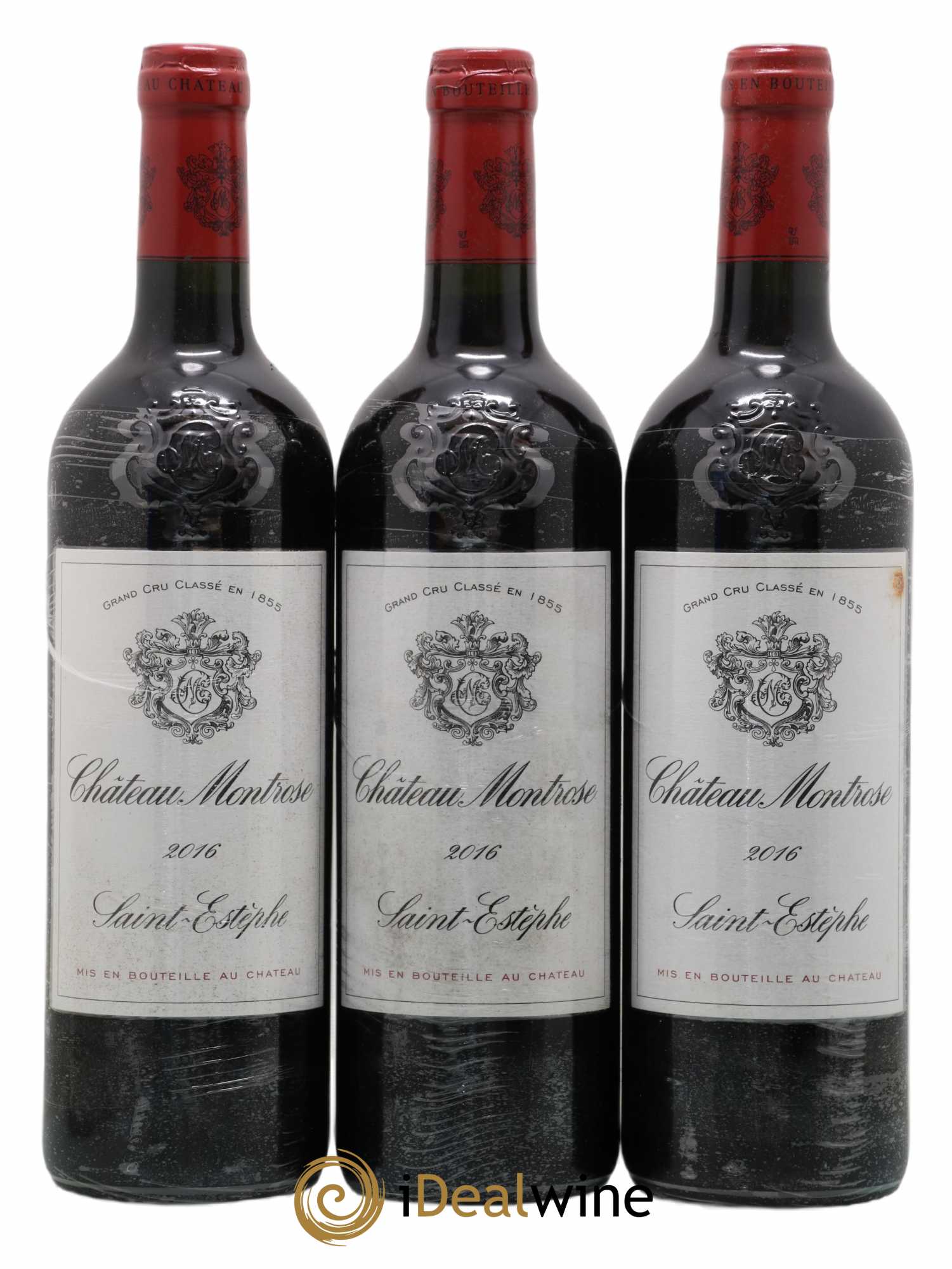 Château Montrose 2ème Grand Cru Classé 2016 - Lot de 3 bouteilles - 0