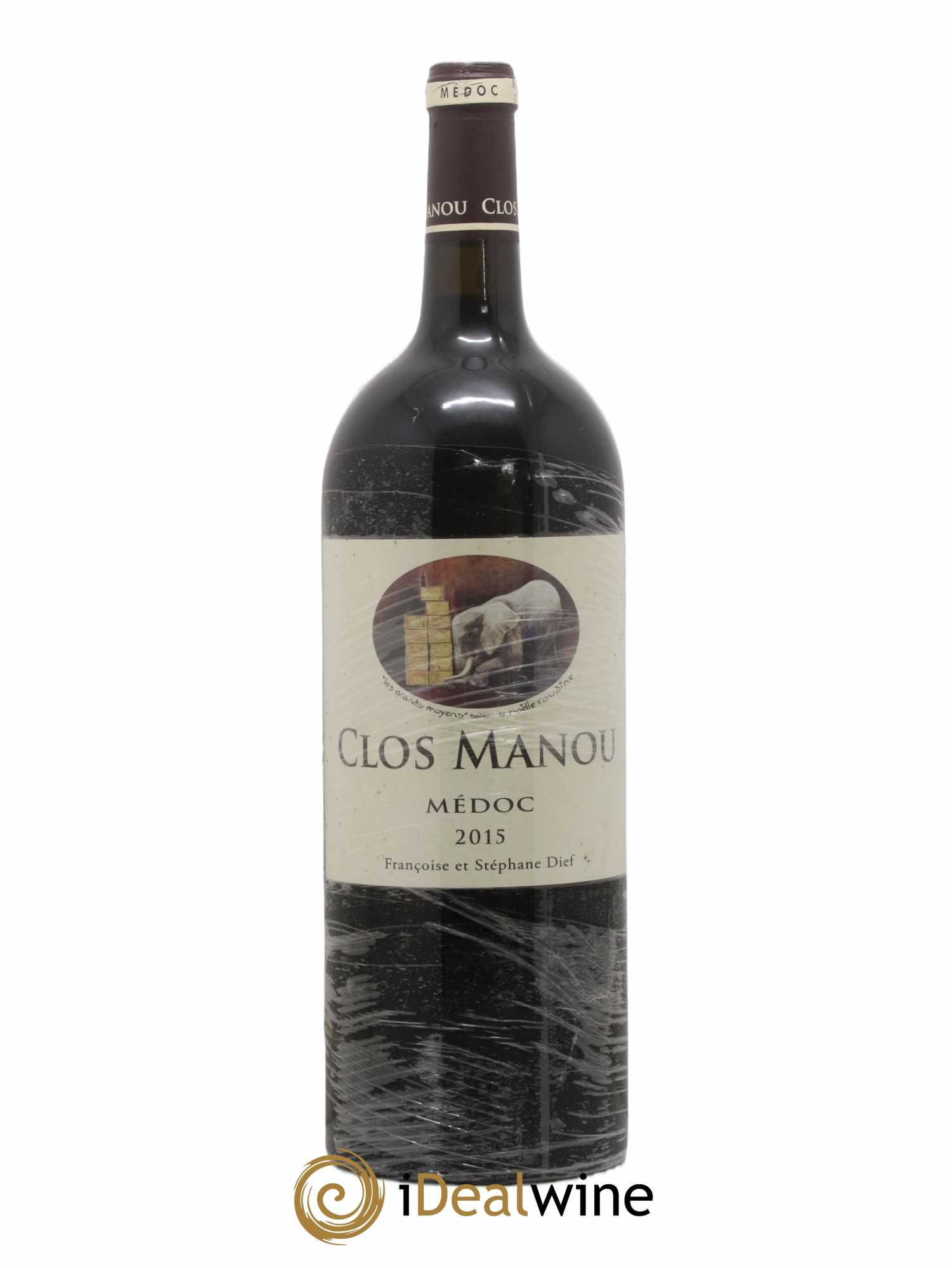 Clos Manou 2015 - Lot de 1 magnum - 0