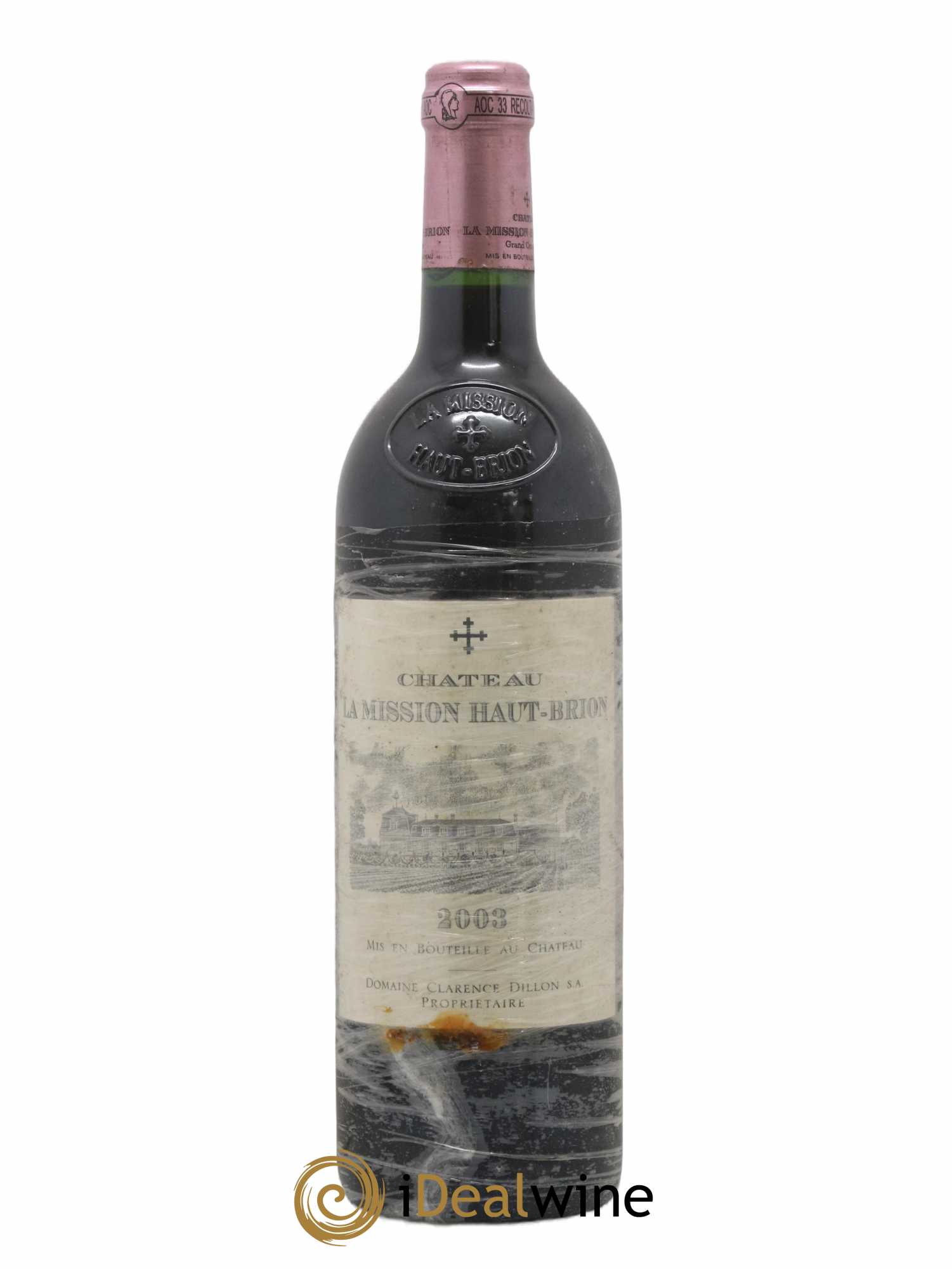 Château la Mission Haut-Brion Cru Classé de Graves 2003 - Lot de 1 bouteille - 0