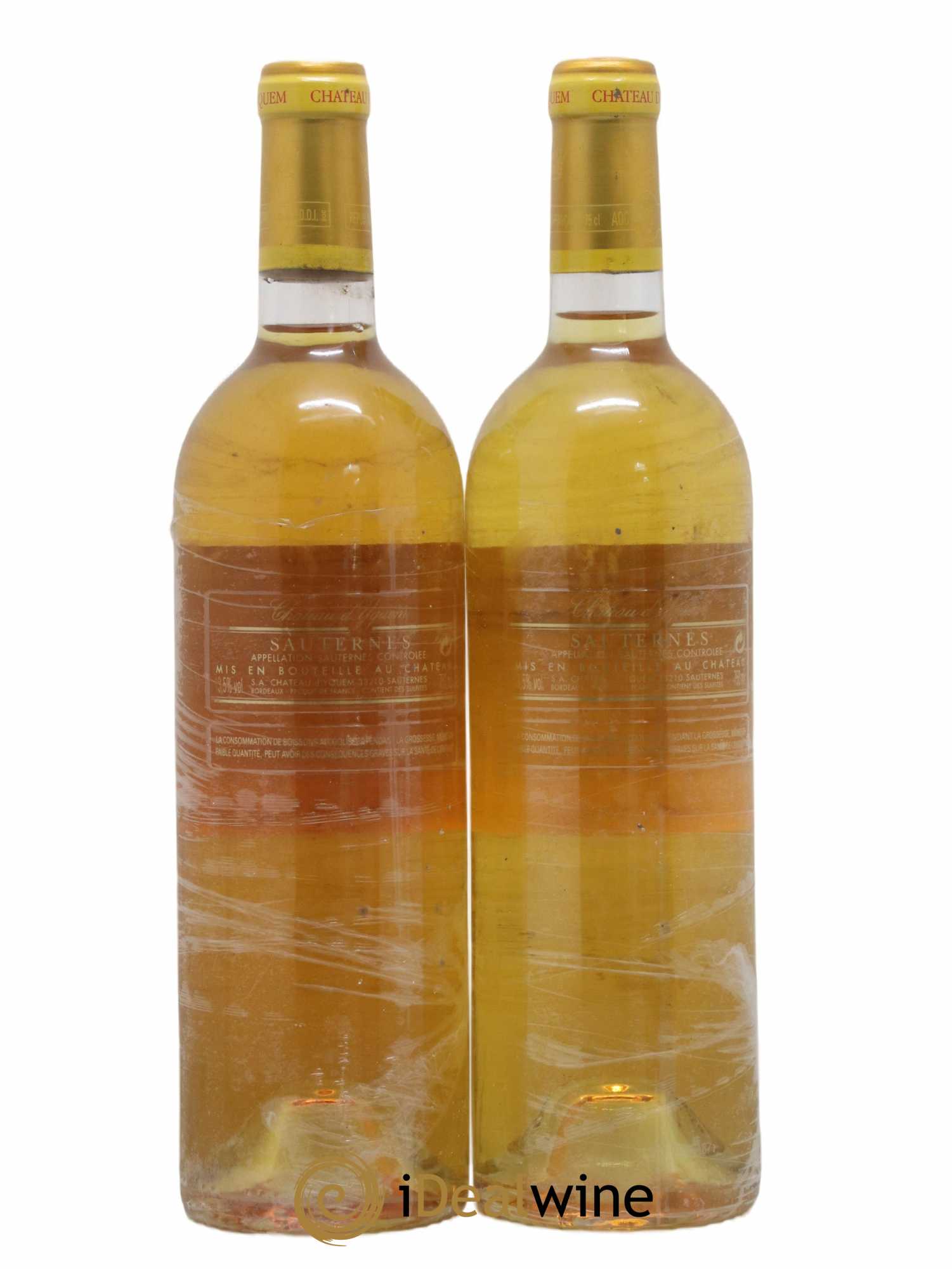 Château d' Yquem 1er Cru Classé Supérieur 2005 - Lotto di 2 bottiglie - 1