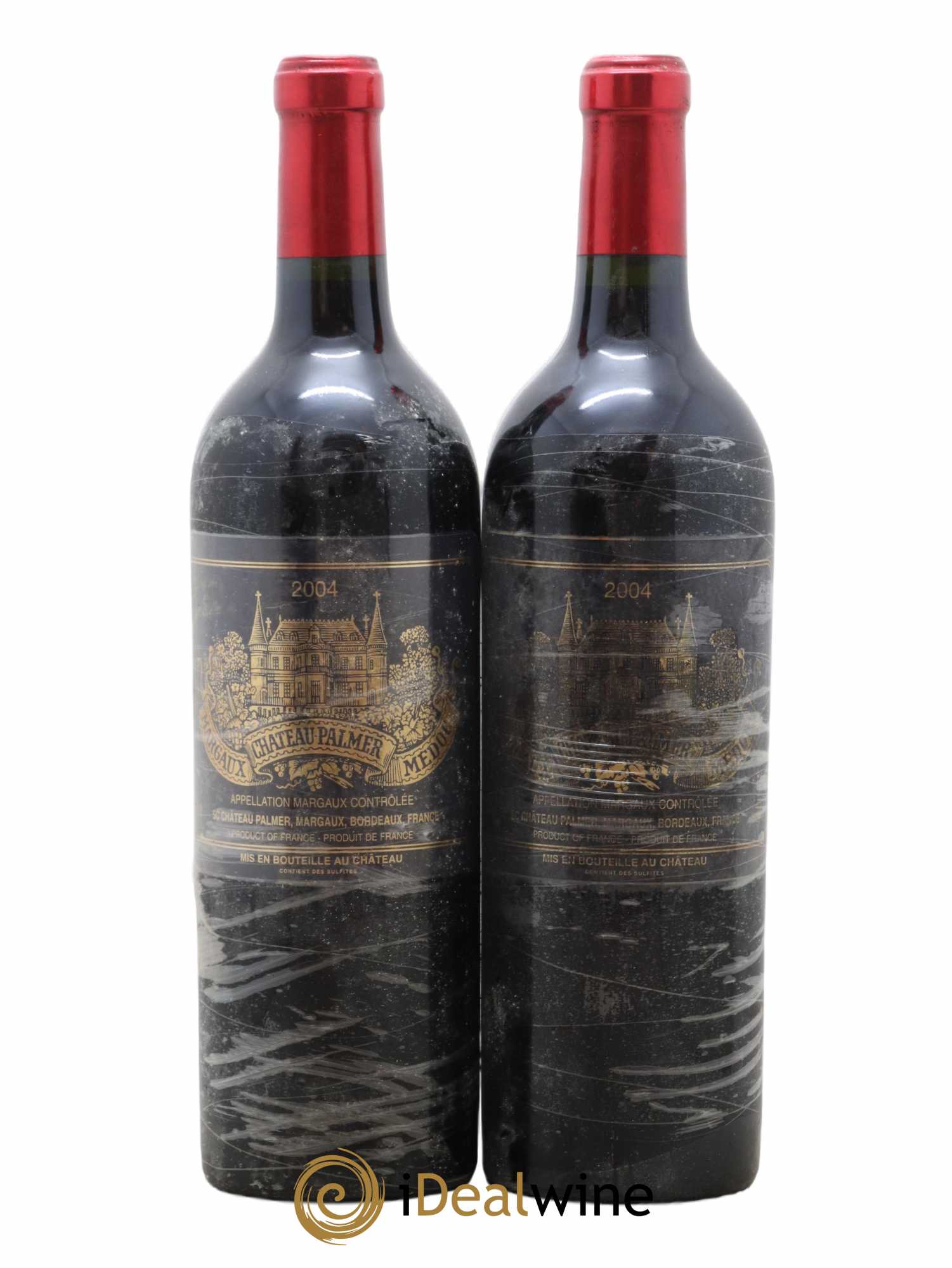 Château Palmer 3ème Grand Cru Classé 2004 - Lot de 2 bouteilles - 0