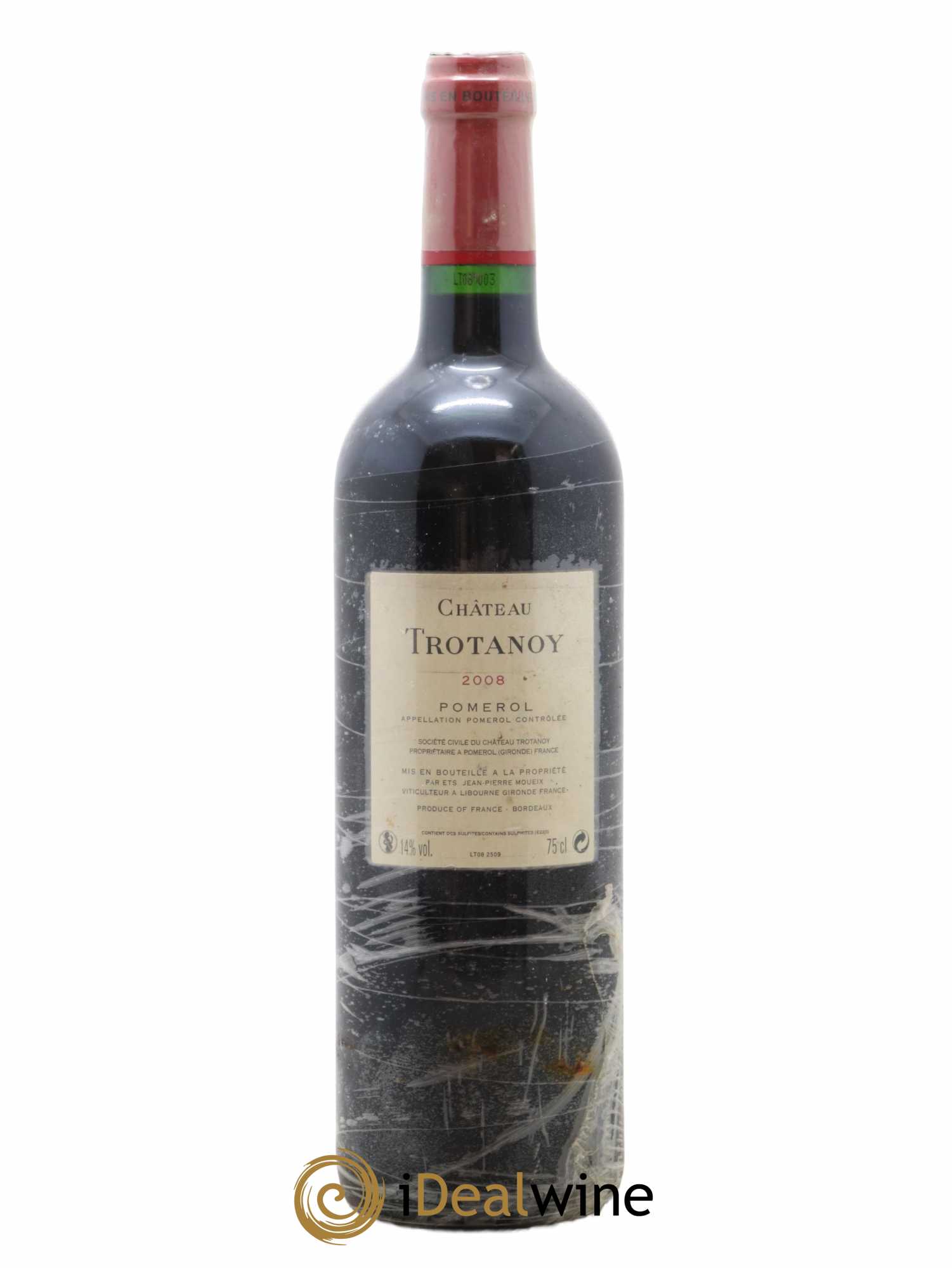 Château Trotanoy 2008 - Lot de 1 bouteille - 1