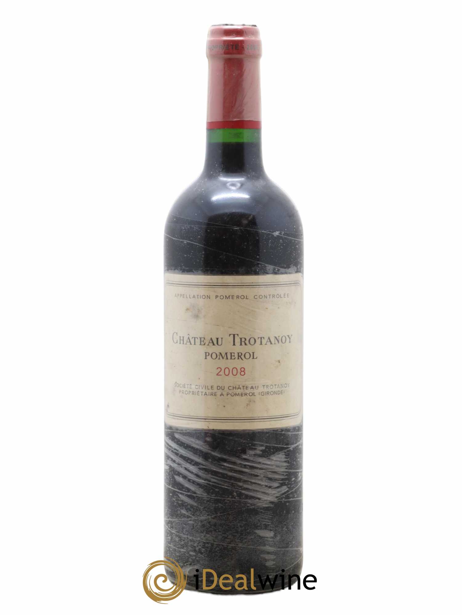 Château Trotanoy 2008 - Lot de 1 bouteille - 0