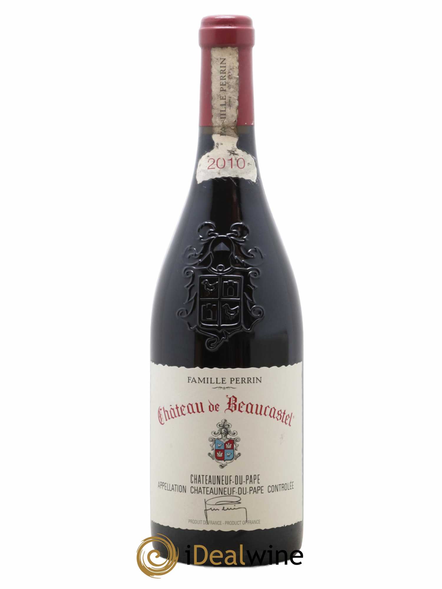 Châteauneuf-du-Pape Château de Beaucastel Famille Perrin 2010 - Lot de 1 bouteille - 0