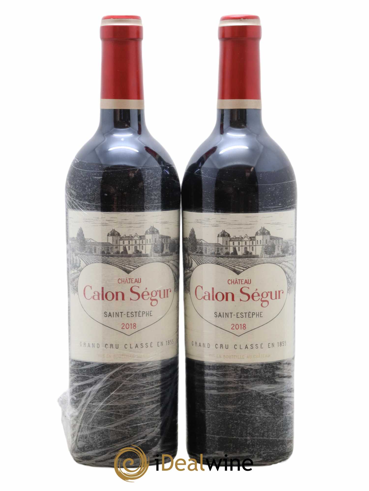 Château Calon Ségur 3ème Grand Cru Classé 2018 - Lot de 2 bouteilles - 0