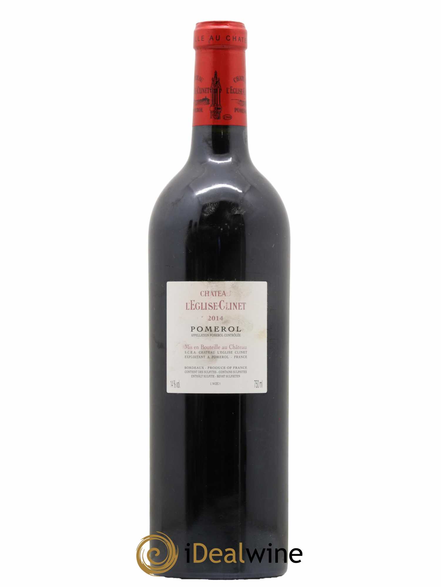 Château l' Église Clinet 2014 - Lot de 1 bouteille - 1