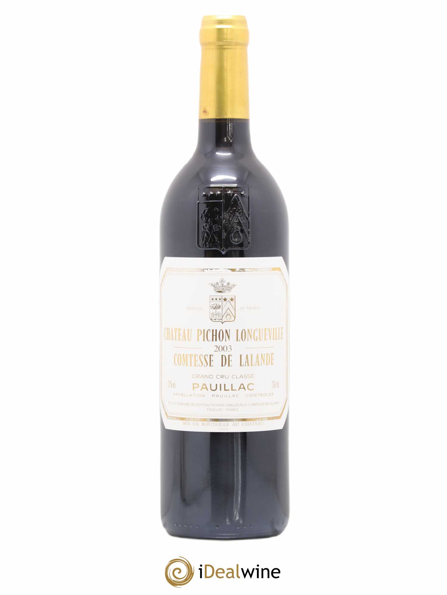 Château Pichon Longueville Comtesse de Lalande 2ème Grand Cru Classé 2003 - Lot de 1 bouteille - 0