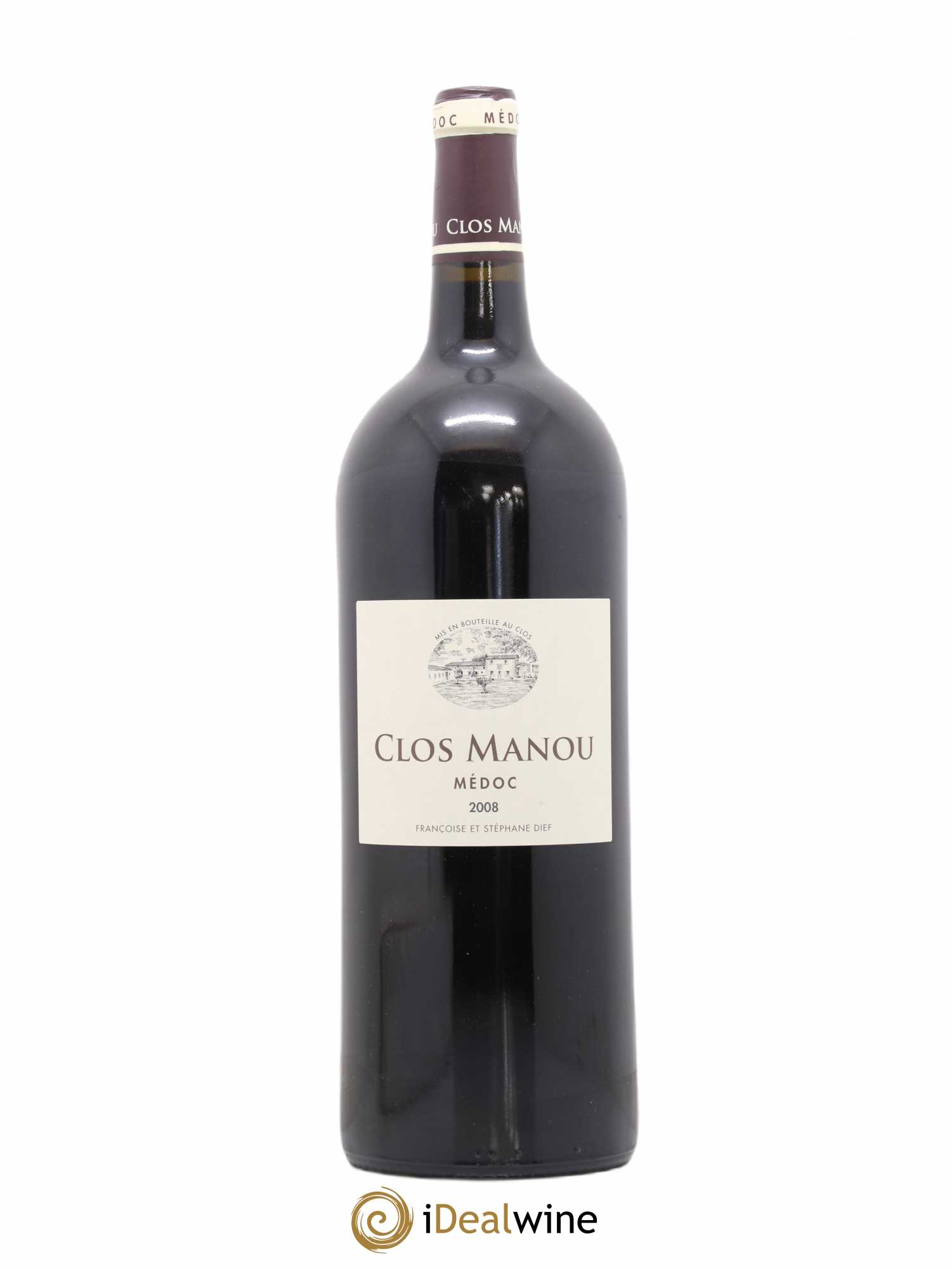 Clos Manou 2008 - Lot de 1 magnum - 0