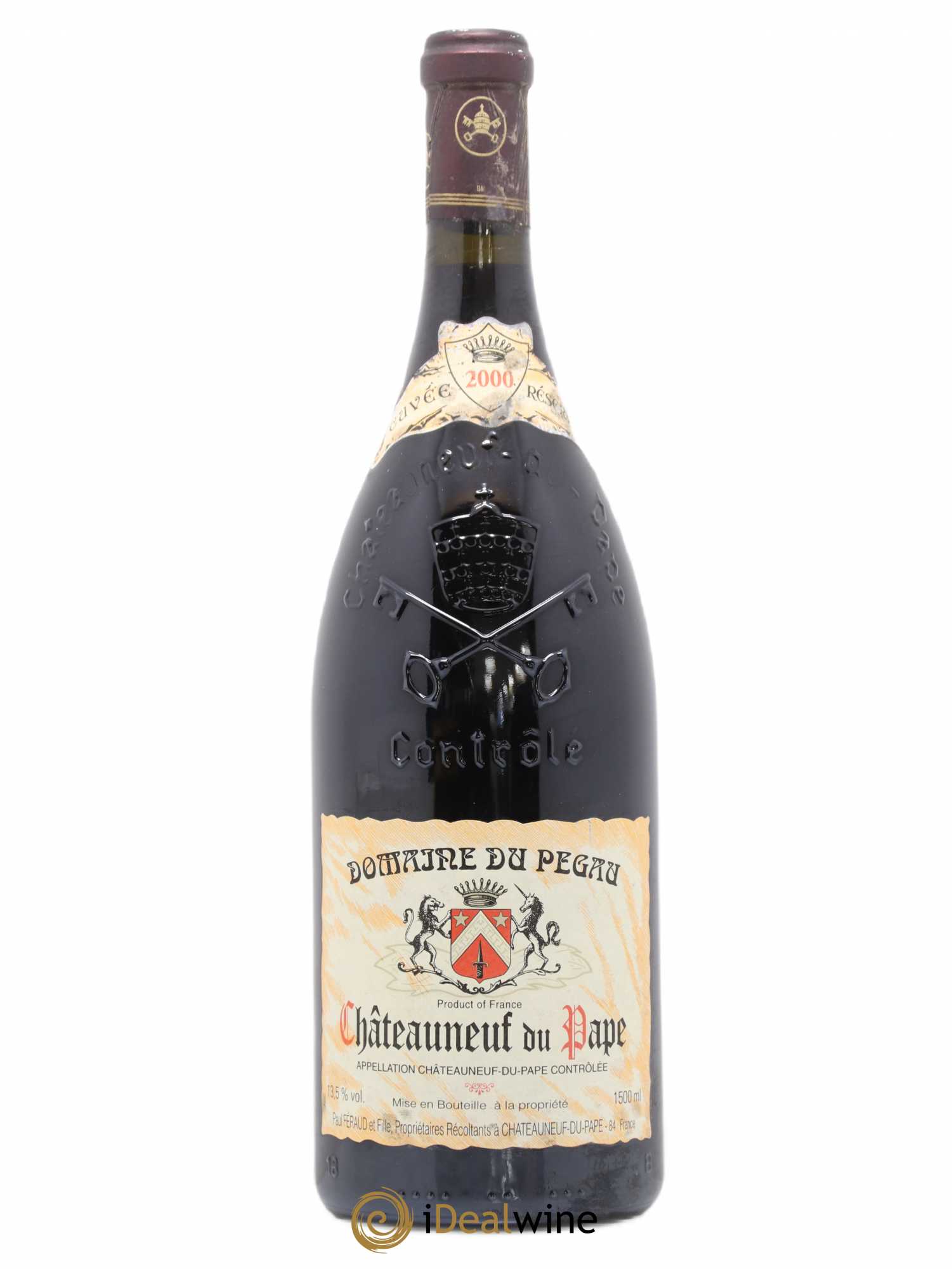 Châteauneuf-du-Pape Domaine du Pégau Cuvée Réservée Paul et Laurence Féraud 2000 - Lot de 1 magnum - 0