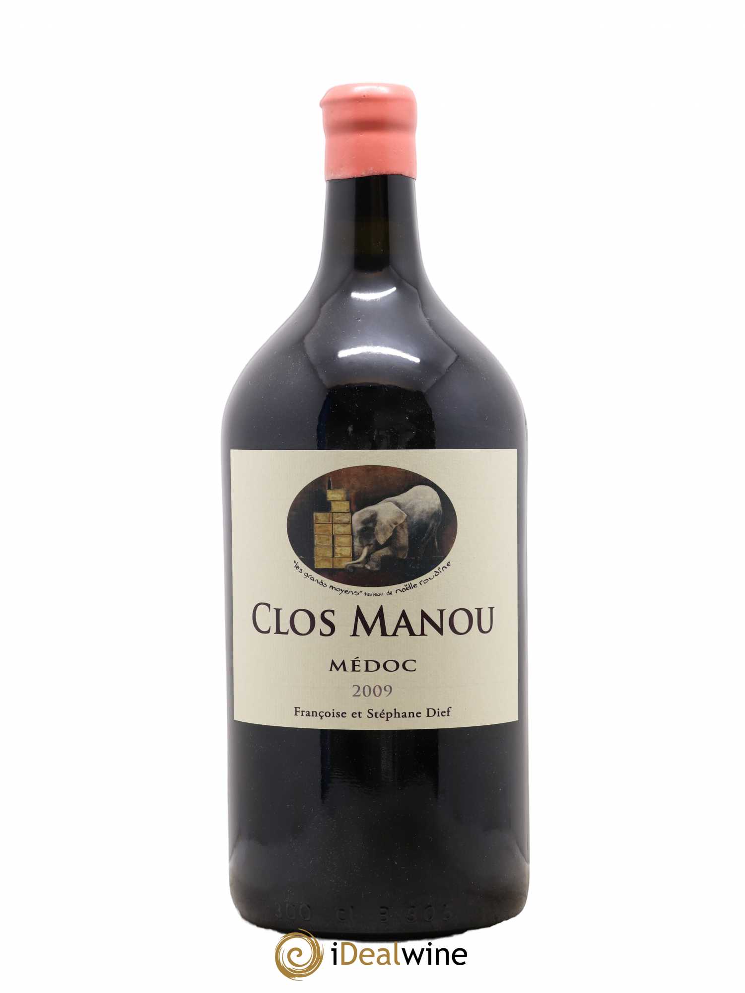Clos Manou 2009 - Posten von 1 Doppel-Magnum - 0