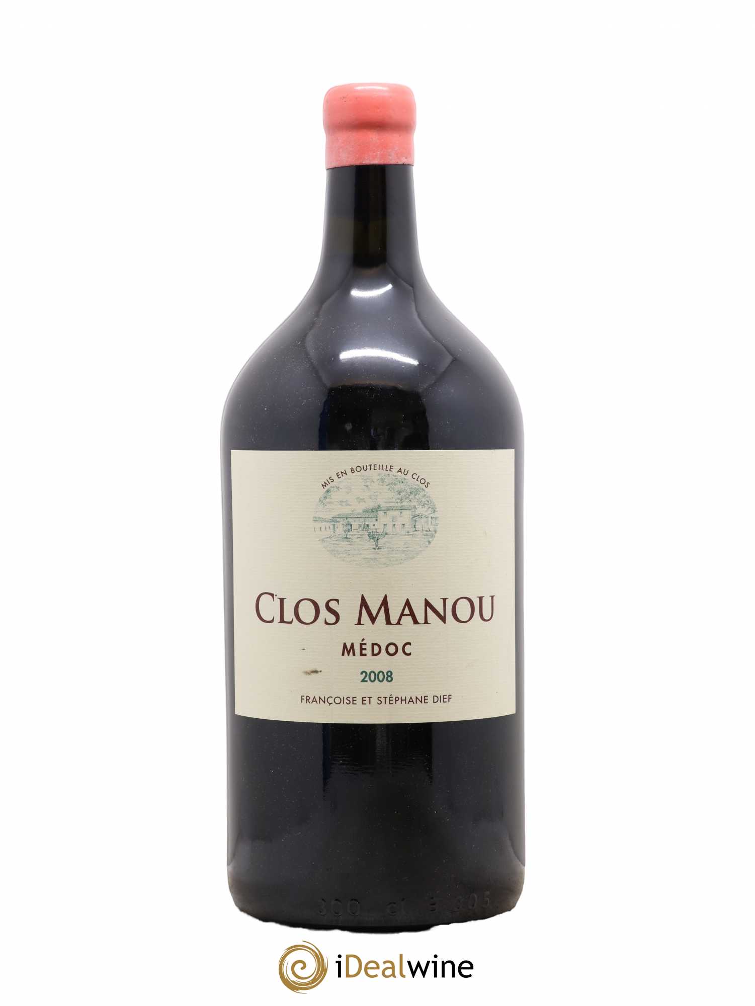 Clos Manou 2008 - Posten von 1 Doppel-Magnum - 0