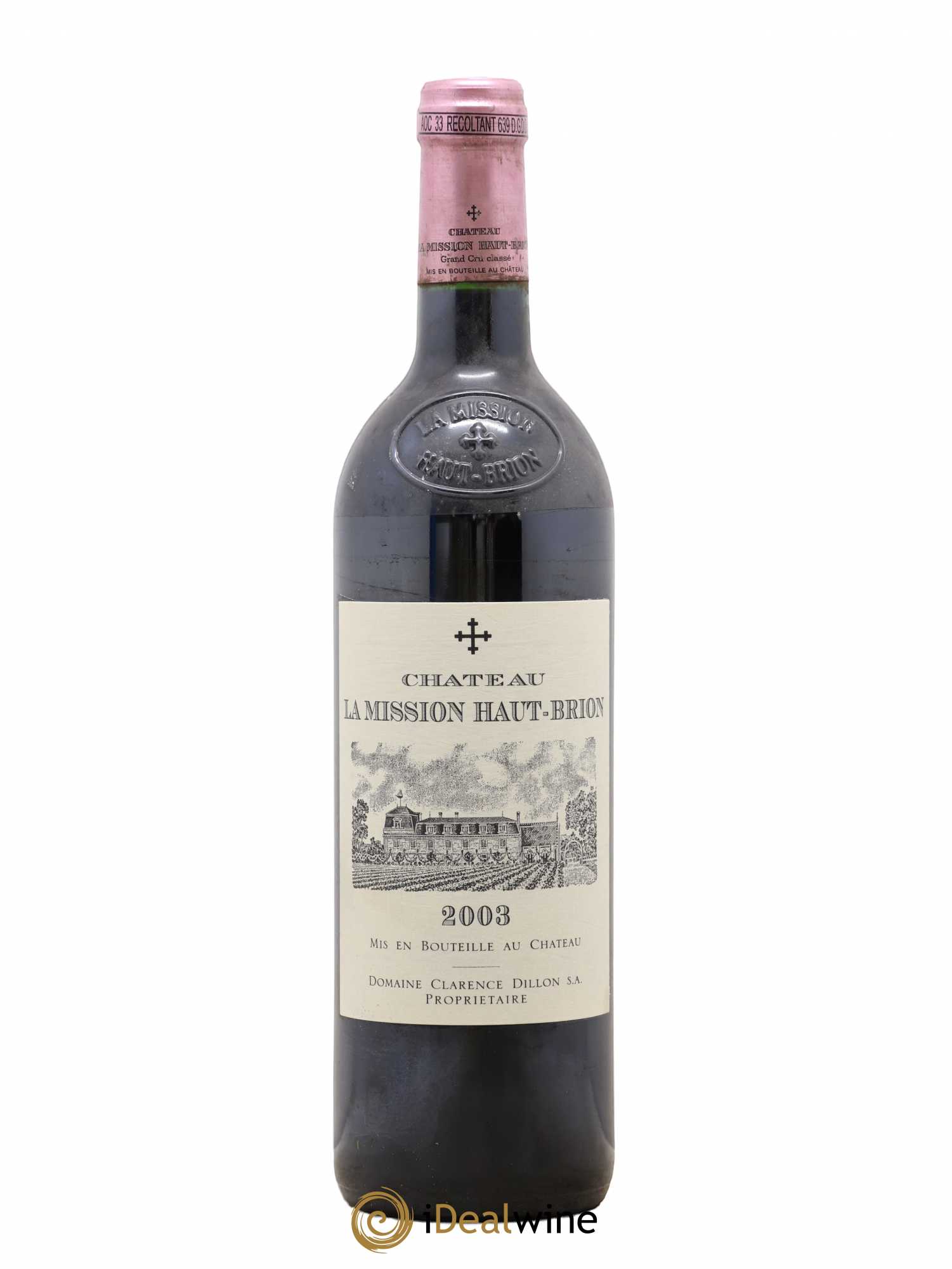 Château la Mission Haut-Brion Cru Classé de Graves 2003 - Lot de 1 bouteille - 0