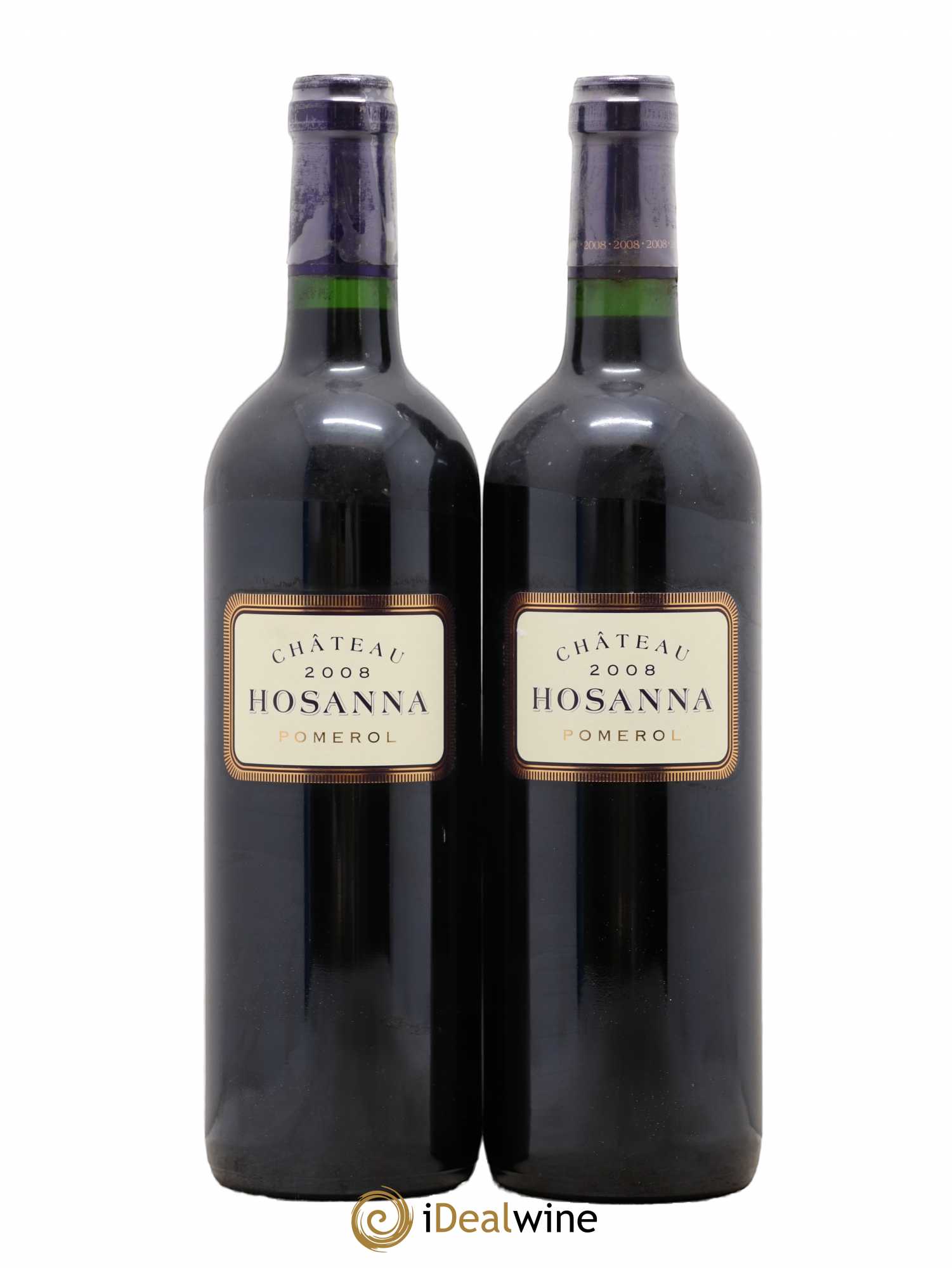 Château Hosanna 2008 - Lot de 2 bouteilles - 0