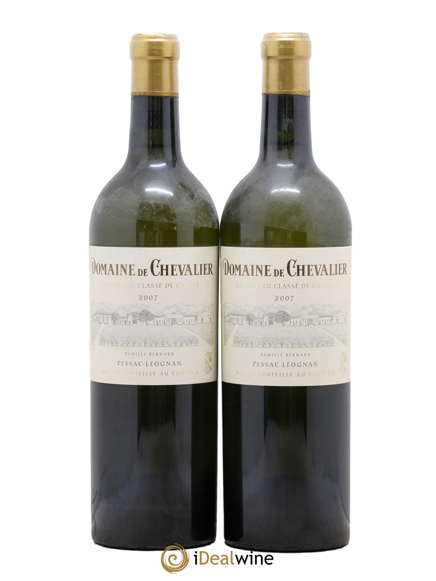 Domaine de Chevalier Cru Classé de Graves 2007 - Lot de 2 bouteilles - 0