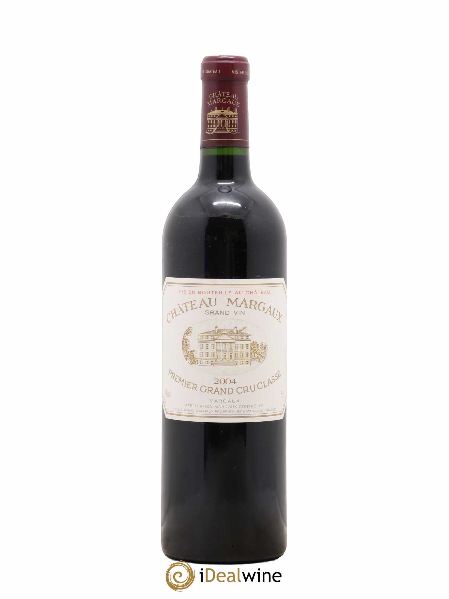 Château Margaux 1er Grand Cru Classé 2004 - Lot de 1 bouteille - 0